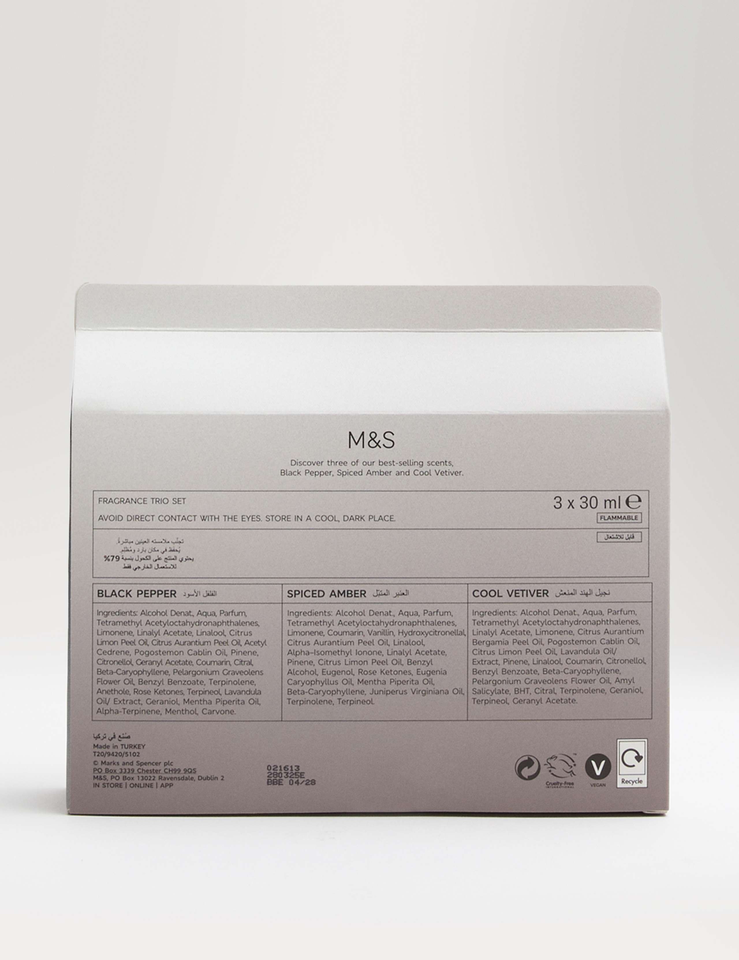 Fragrance Trio Eau de Toilette Gift Set 4 of 4