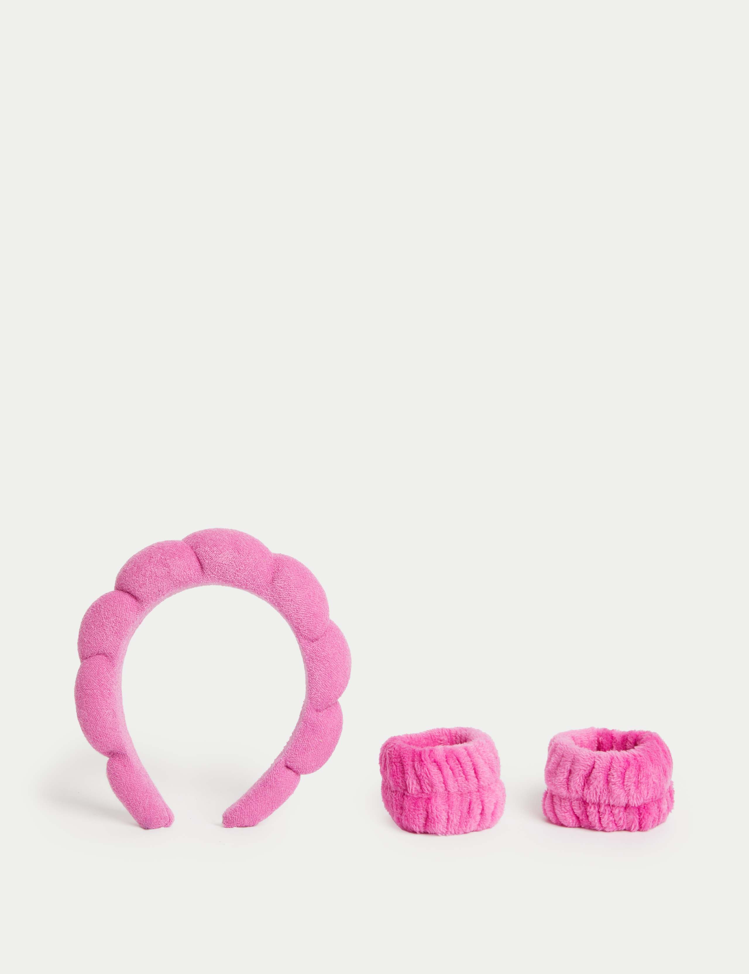 Super Soft Headband and Wrist Cuffs 1 of 2