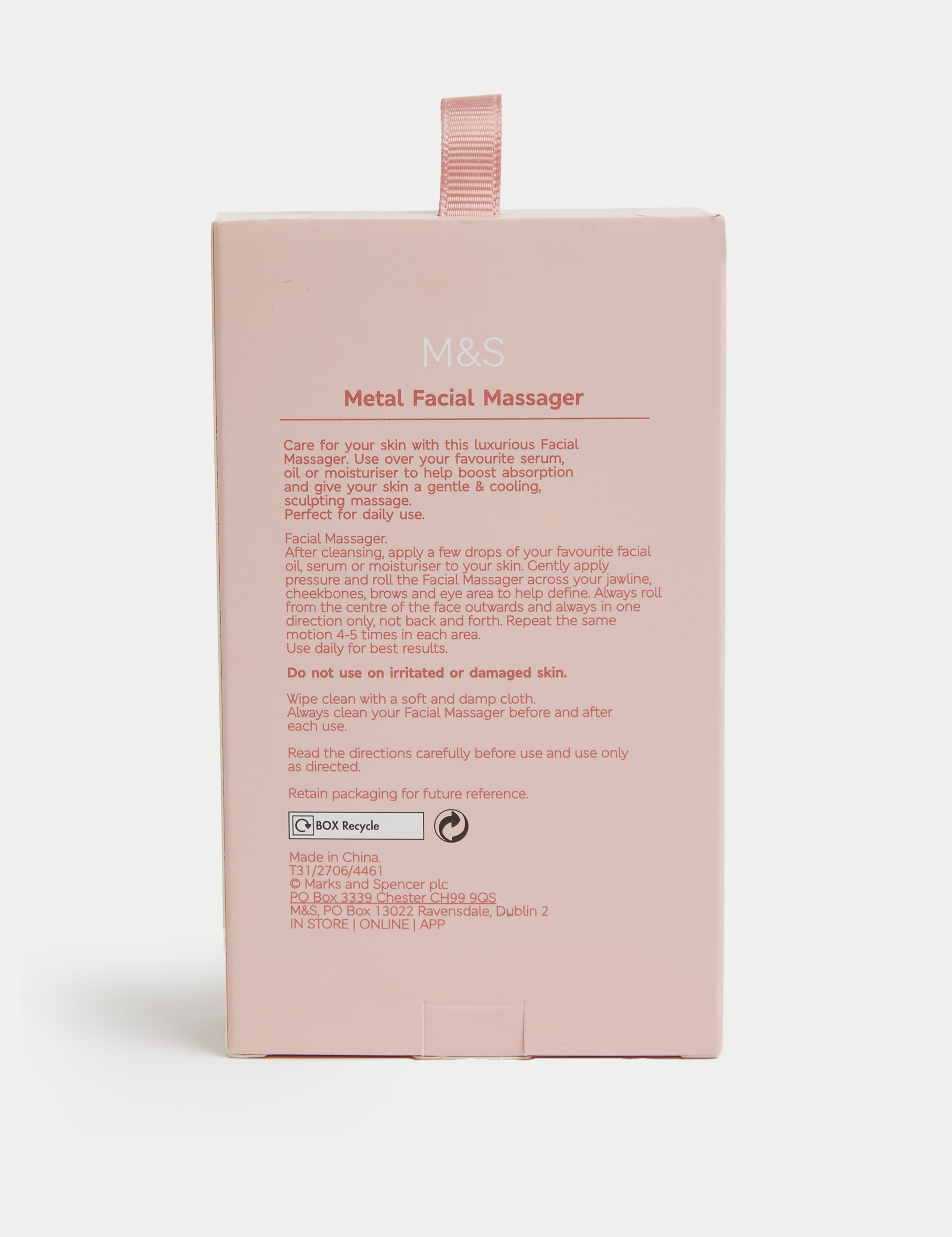 Sculpting Metal Facial Massager 3 of 3