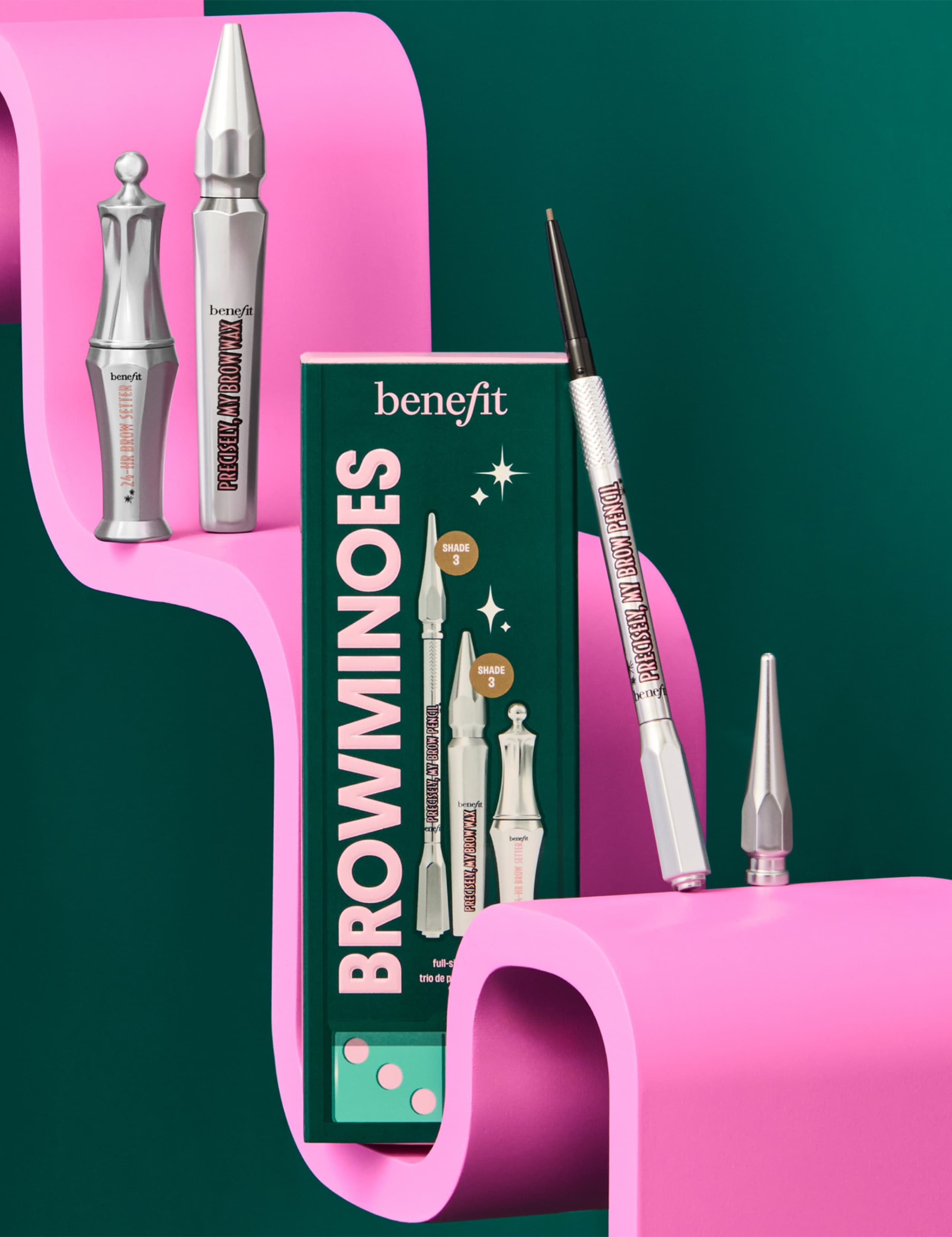 BROWminoes Eyebrow Makeup 3-piece Gift Set Worth £66.50 2 of 6