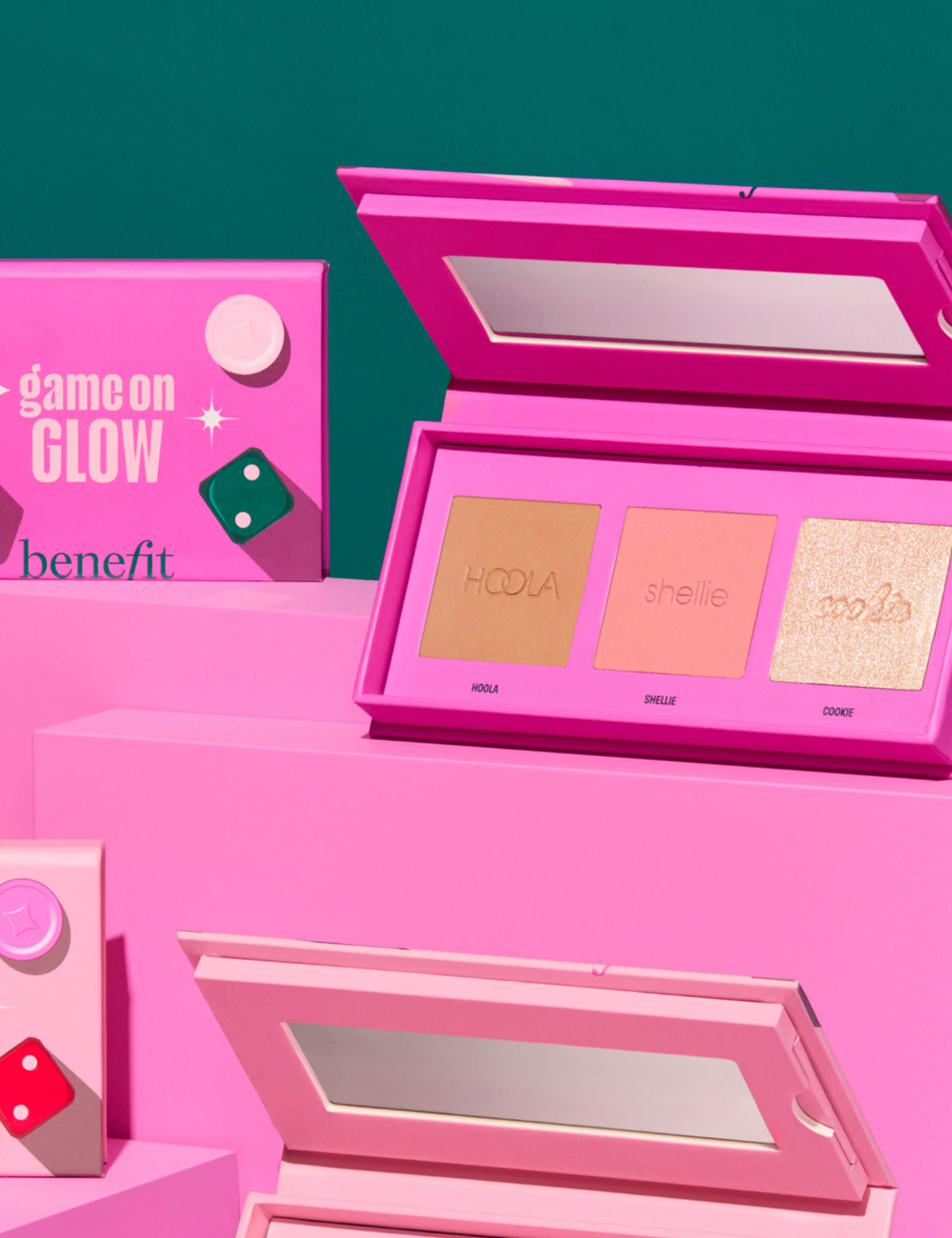 Game On Glow Blush, Bronzer and Highlighter Limited Edition Cheek Palette Worth £51 2 of 7