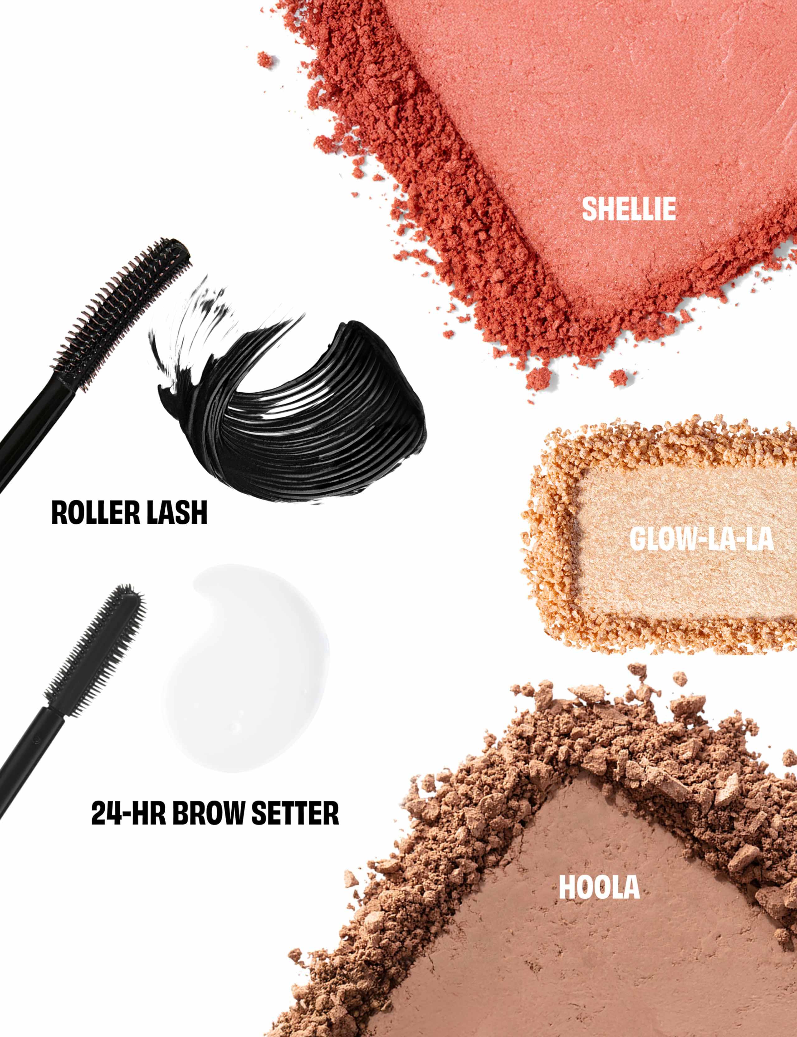 Glam of Life Mascara, Brow and Cheek 5-piece Makeup Gift Set Worth £120.50, with Limited Edition Beauty Bag 9 of 9