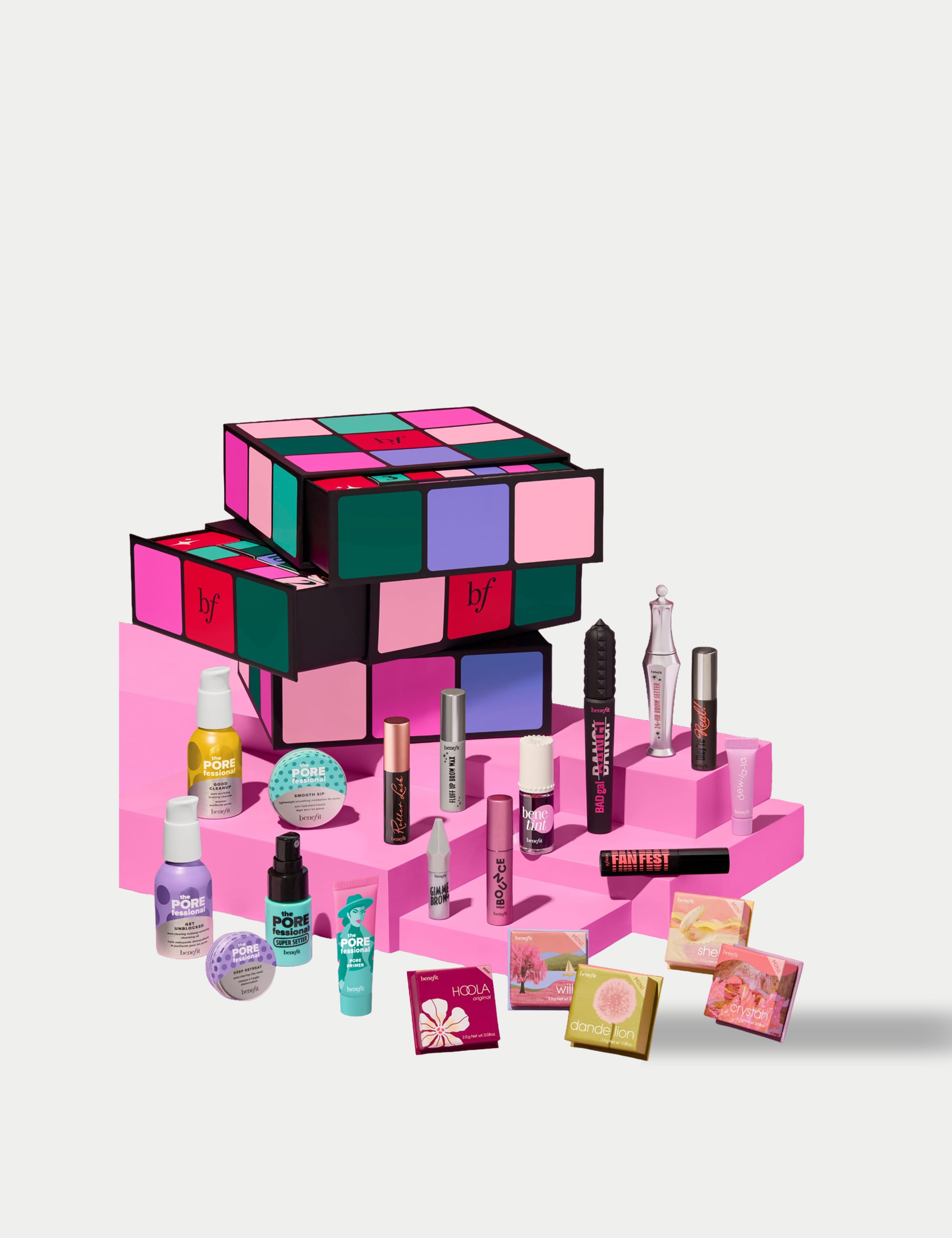 Glam Cube 24 day Christmas Beauty Advent Calendar Worth £266.59 1 of 5