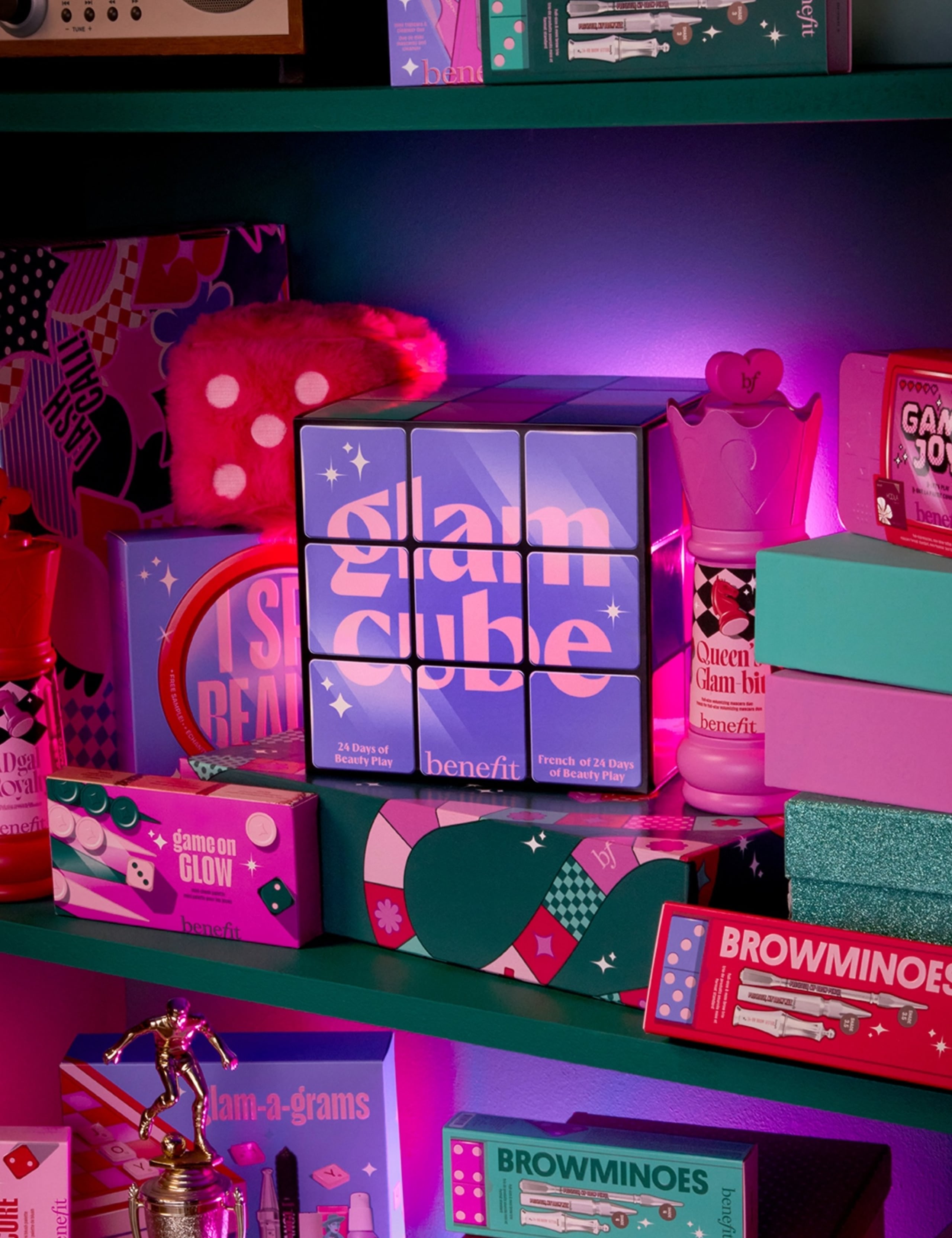 Glam Cube 24 day Christmas Beauty Advent Calendar Worth £266.59 3 of 5