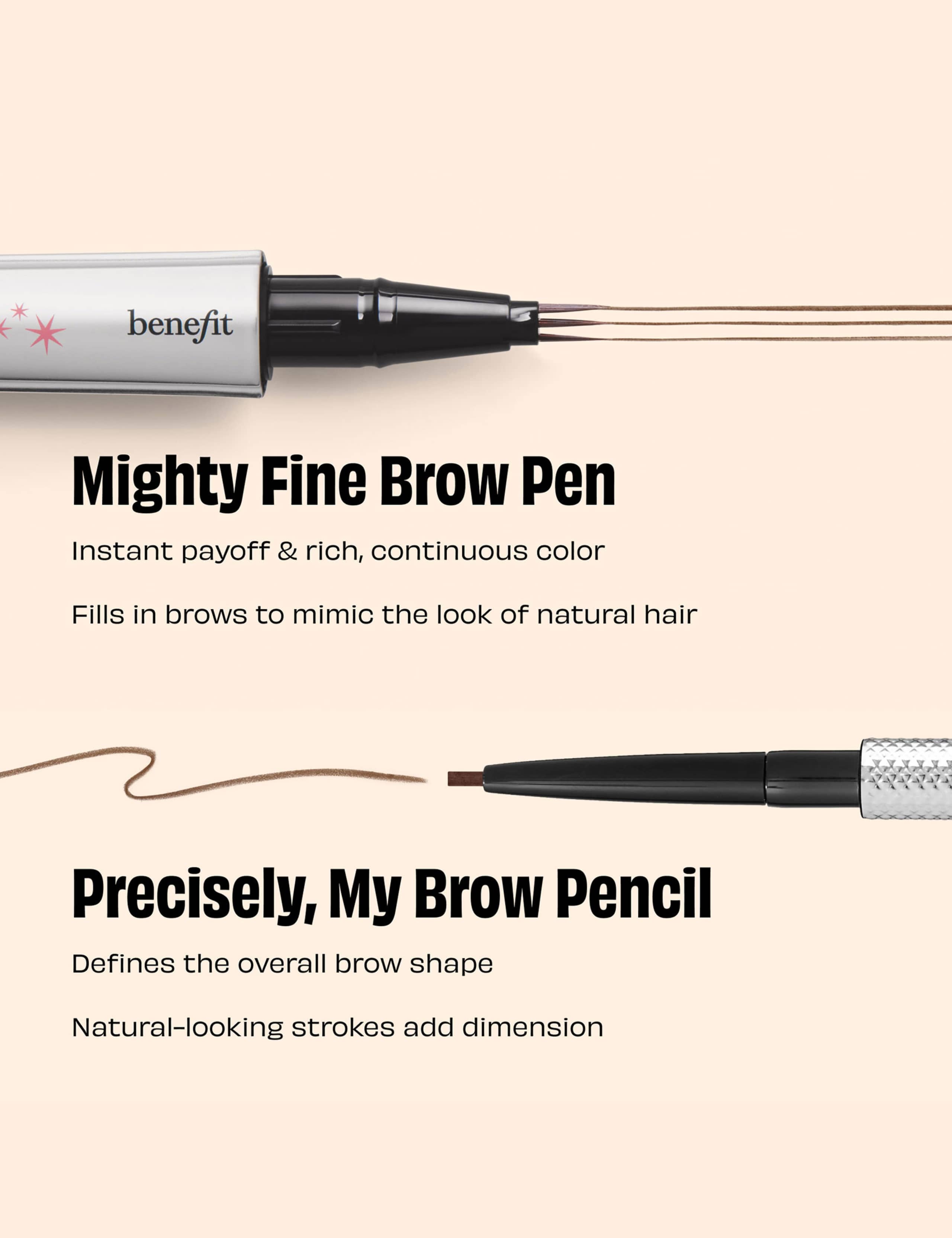 Mighty Fine Brow Superfine Triple Tip Pen 0.5ml 6 of 9