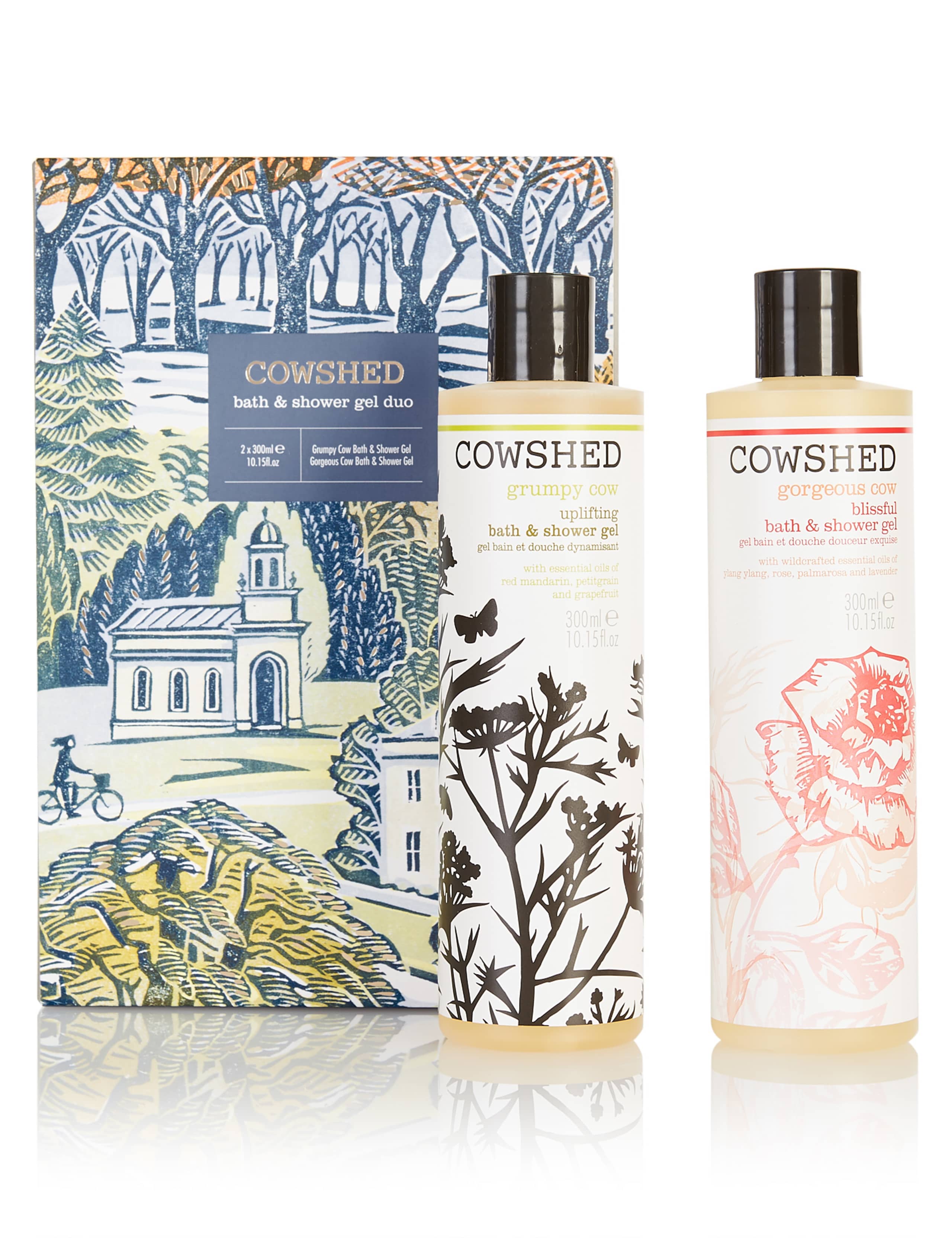 Christmas Bath & Shower Gel Duo 300ml 1 of 4