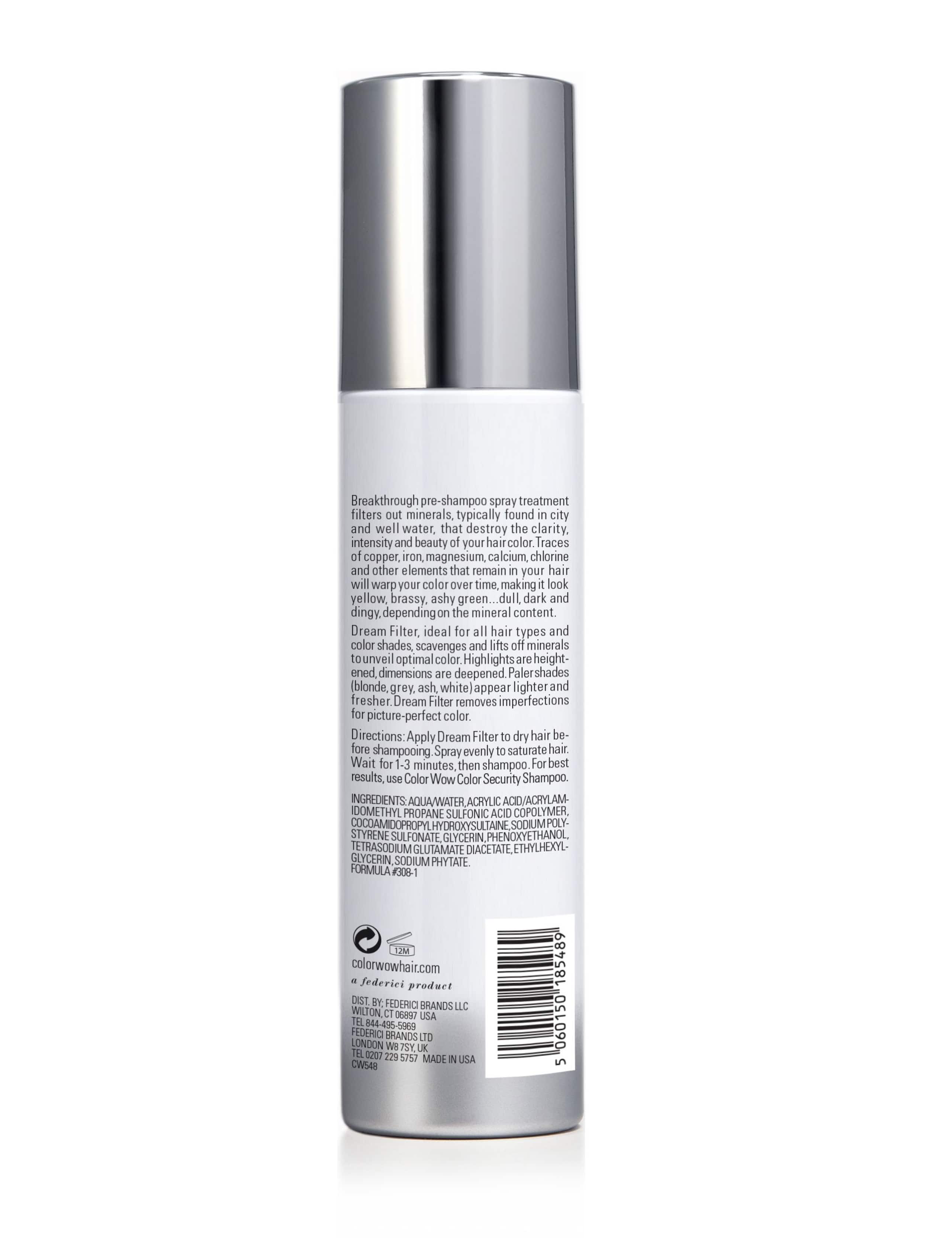 Dream Filter Pre-Shampoo Mineral Remover 200ml 2 of 4