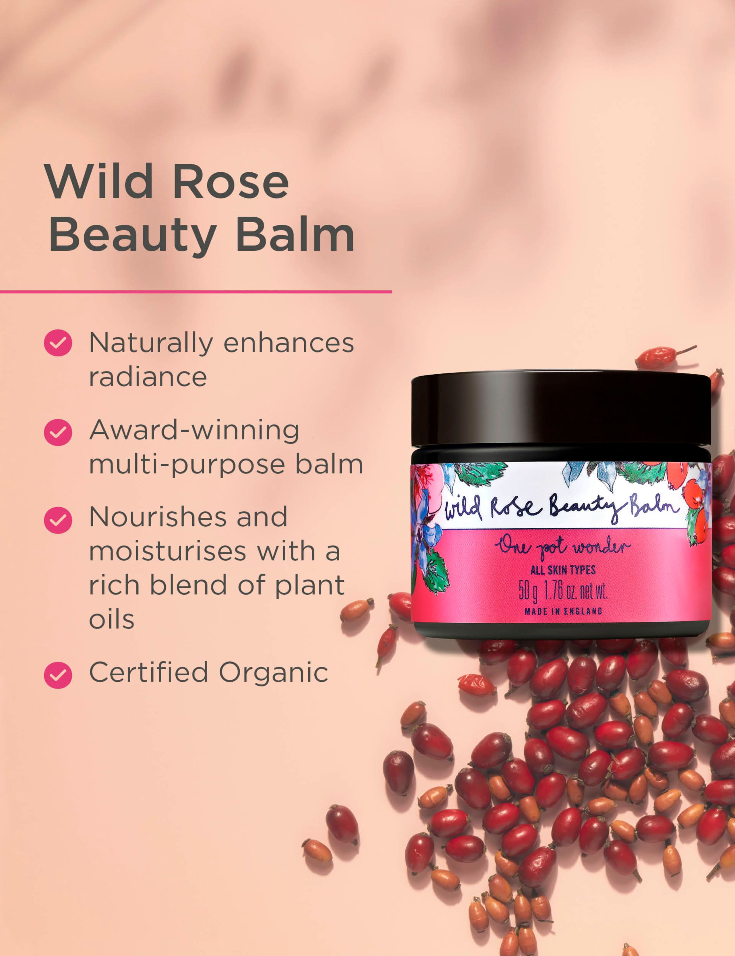 Wild Rose Beauty Balm 50g 5 of 7