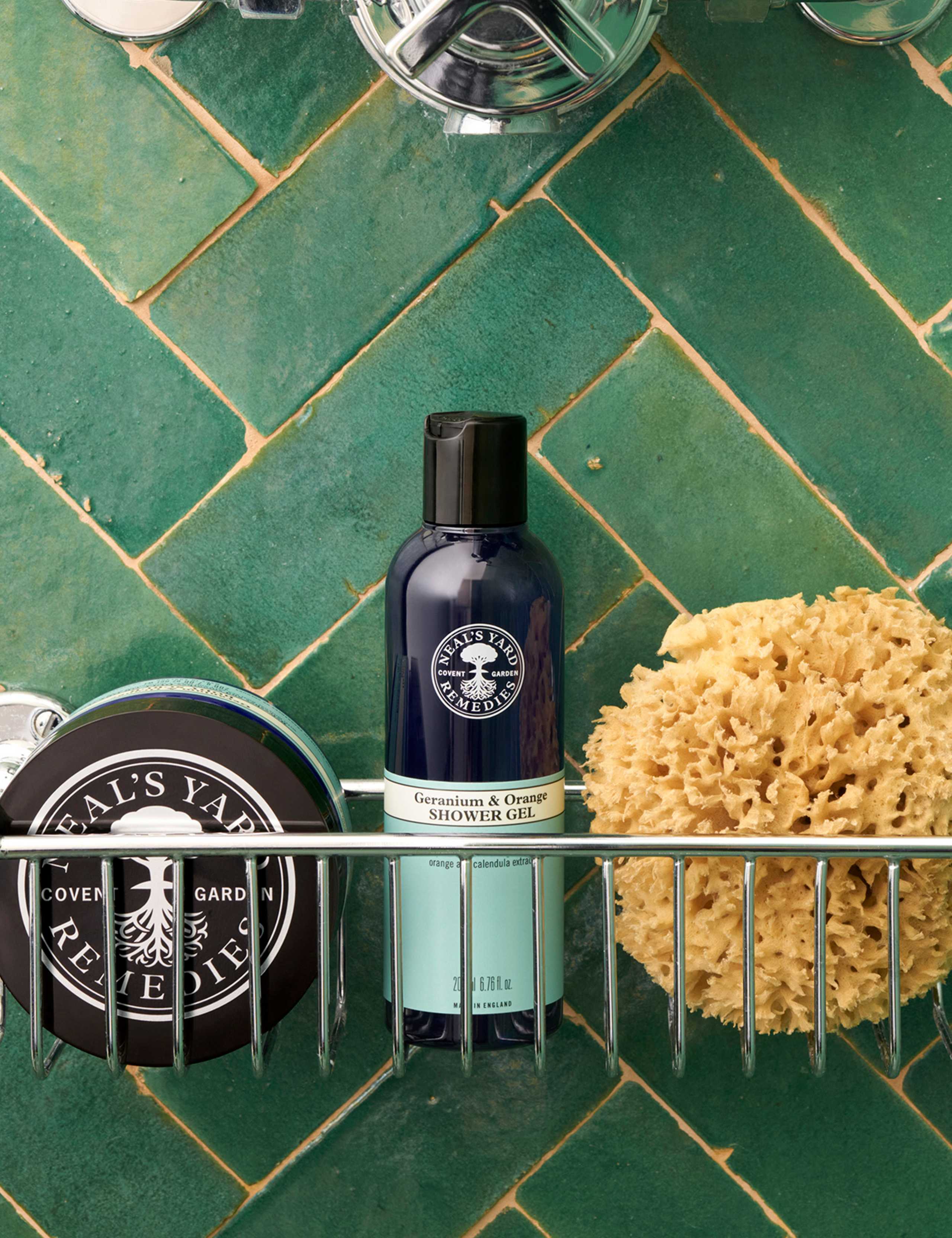Geranium & Orange Shower Gel 200ml 3 of 3
