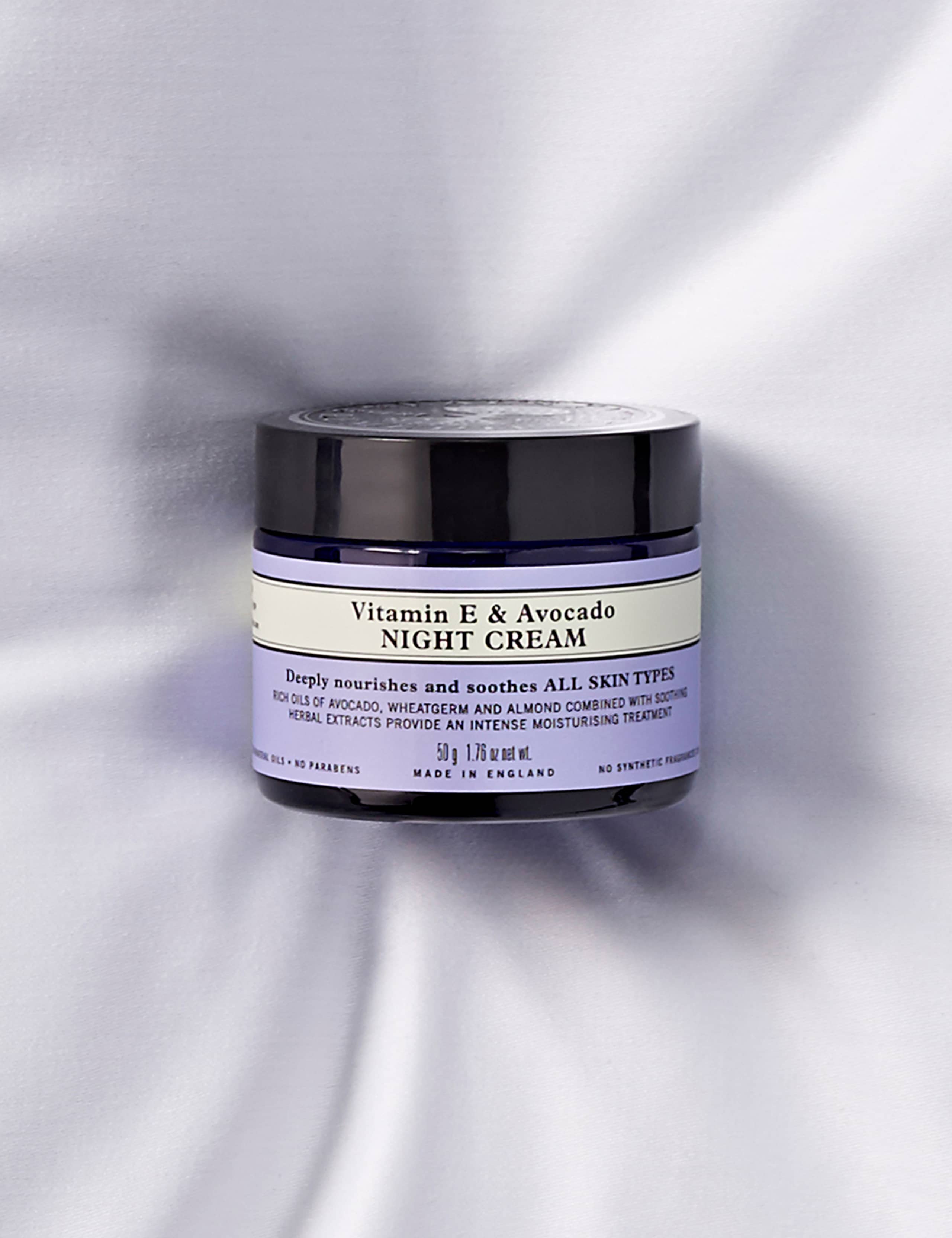Vitamin E & Avocado Night Cream 50g 3 of 3