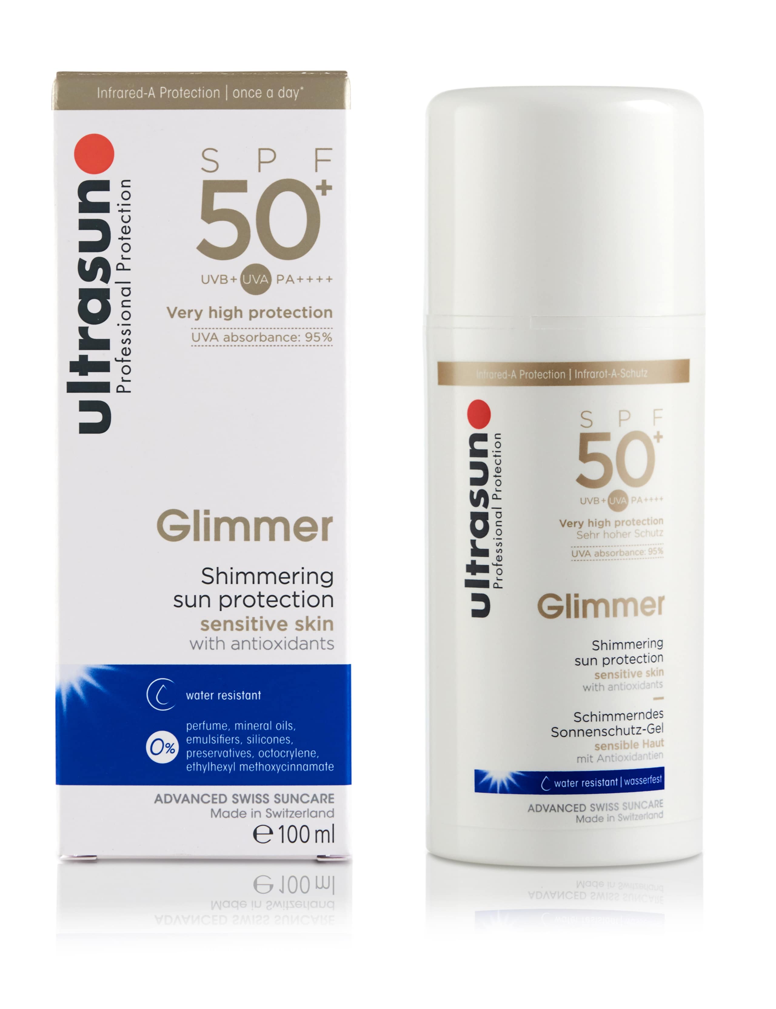 Glimmer SPF 50+ 100ml 1 of 2