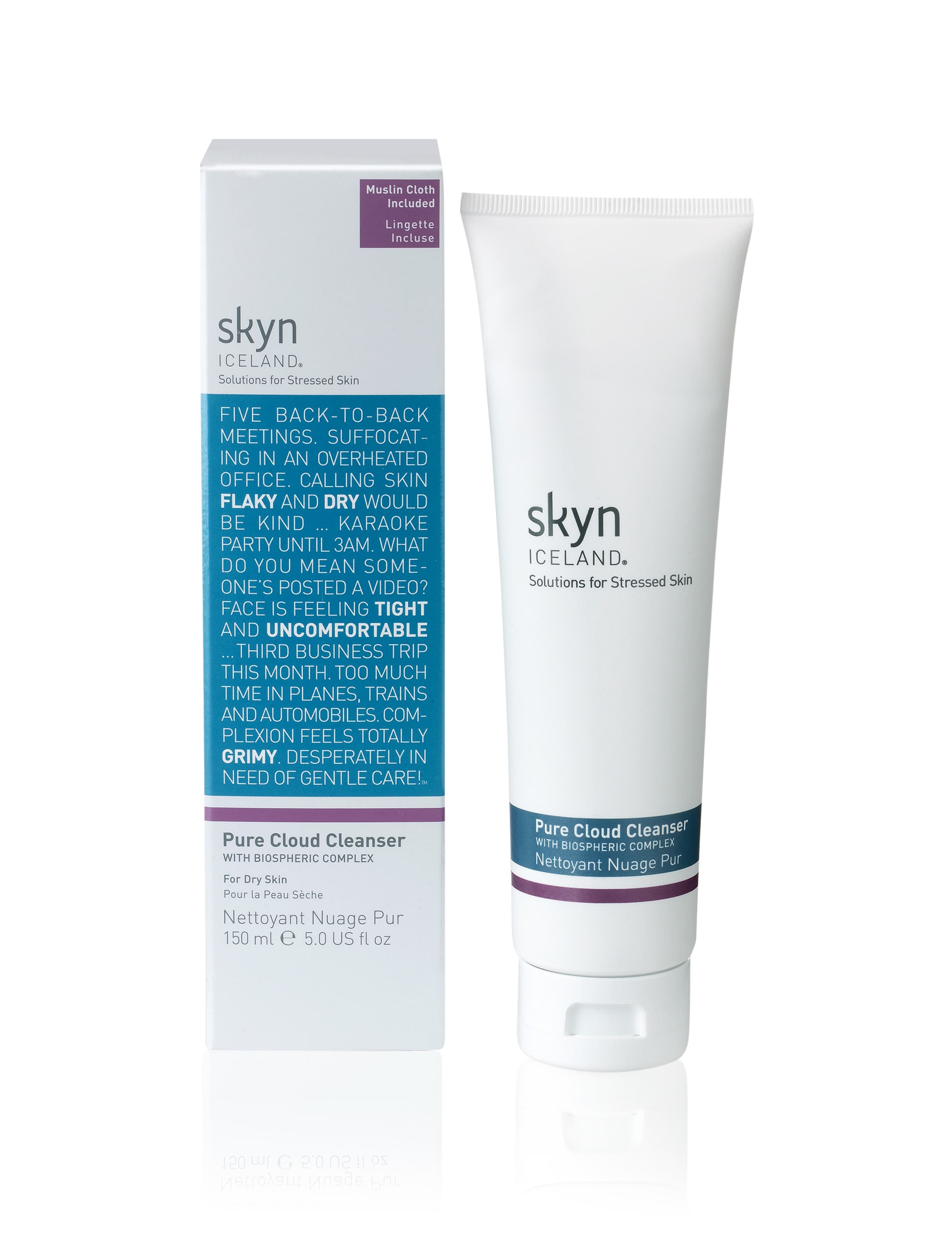 Pure Cloud Hot Cloth Cleanser 150ml 1 of 2