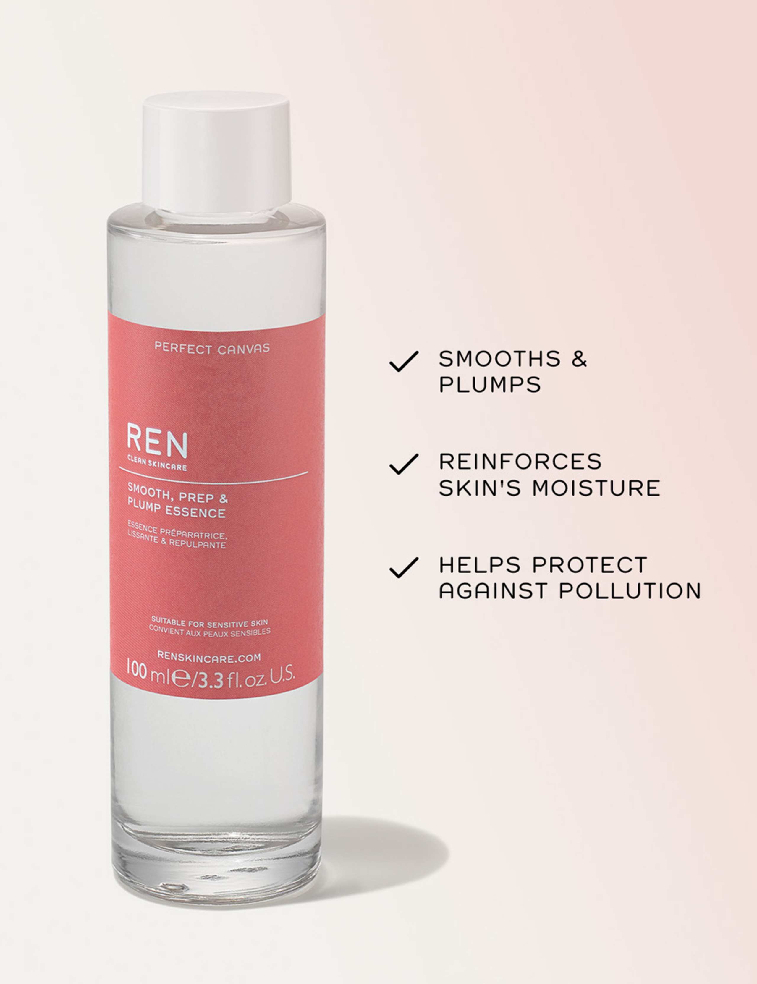 Perfect Canvas Smooth, Prep & Plump Essence 100ml 4 of 6