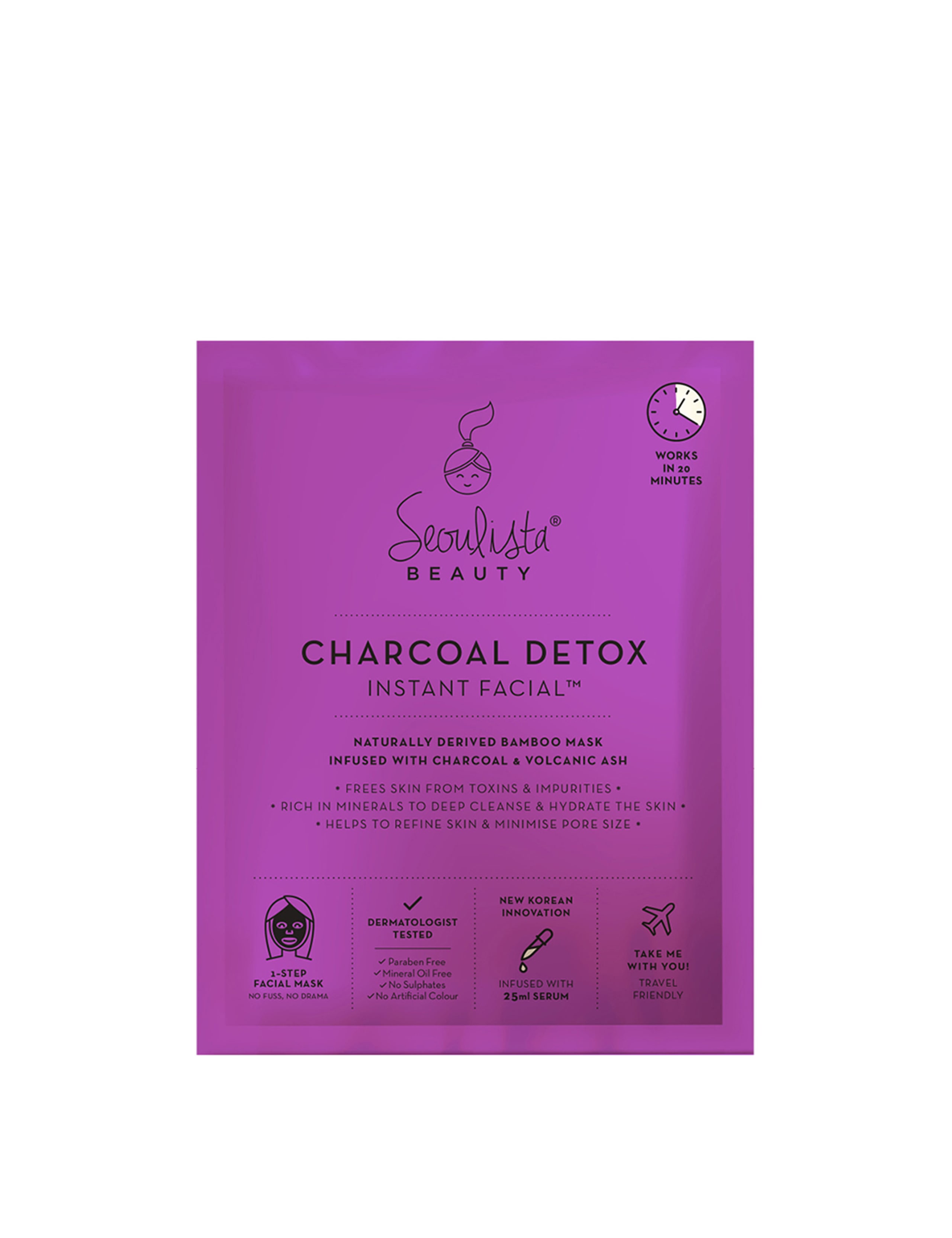 Charcoal Detox Instant Facial 35g 1 of 3