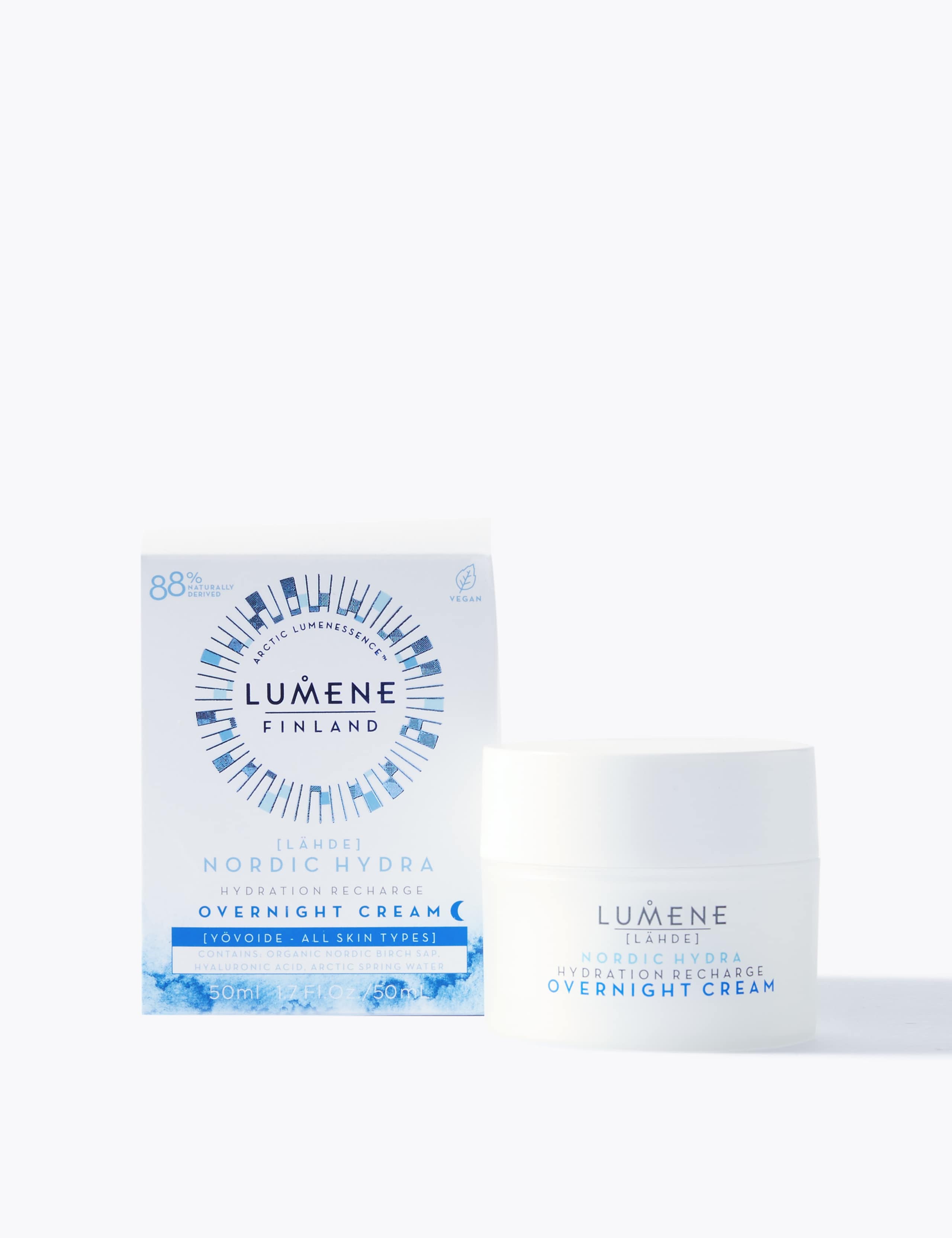 Nordic Hydra [Lähde] Hydration Recharge Overnight Cream 50ml 3 of 5