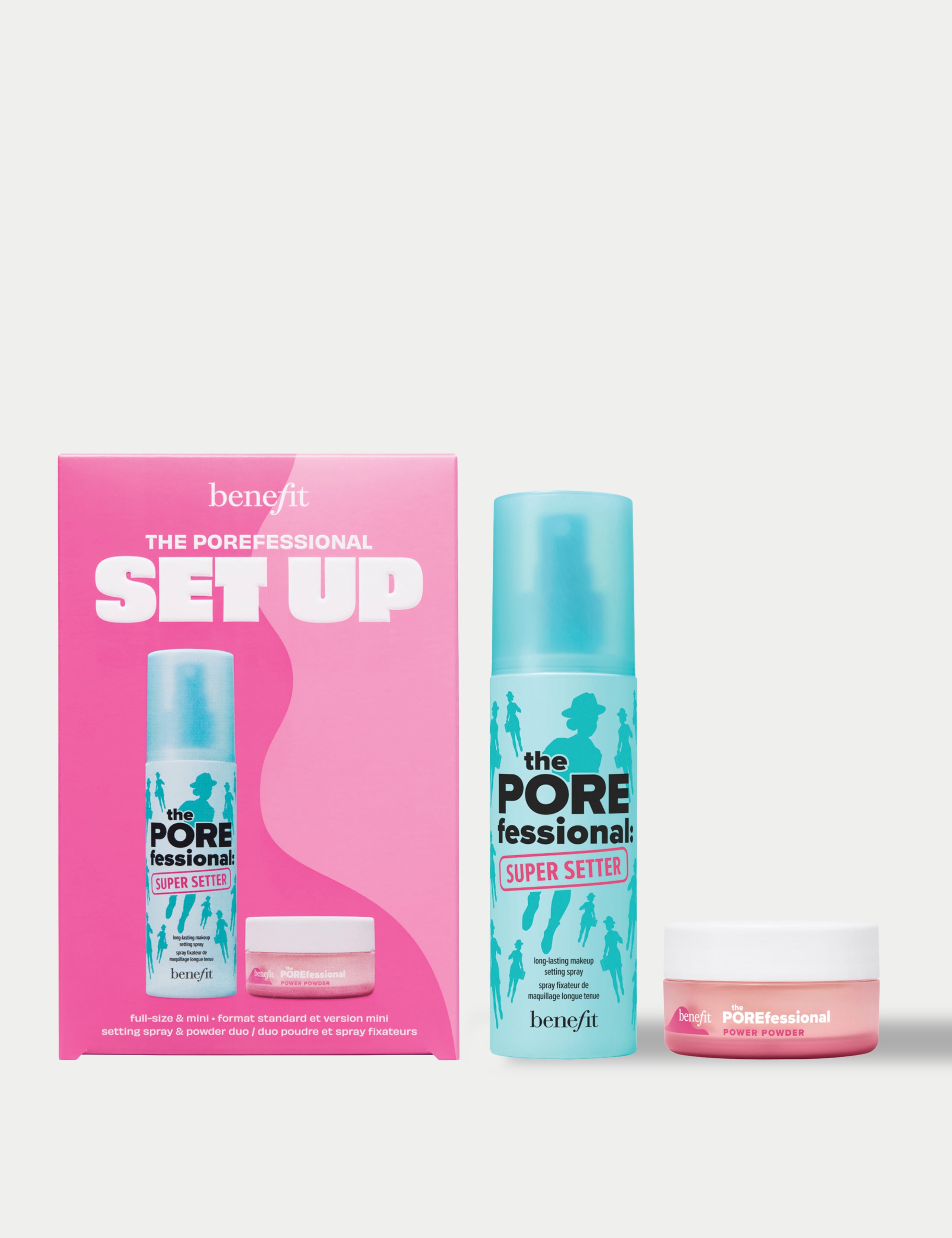 The Porefessional Set Up Matte Powder & Setting Spray Gift Set - Worth £51 1 of 6