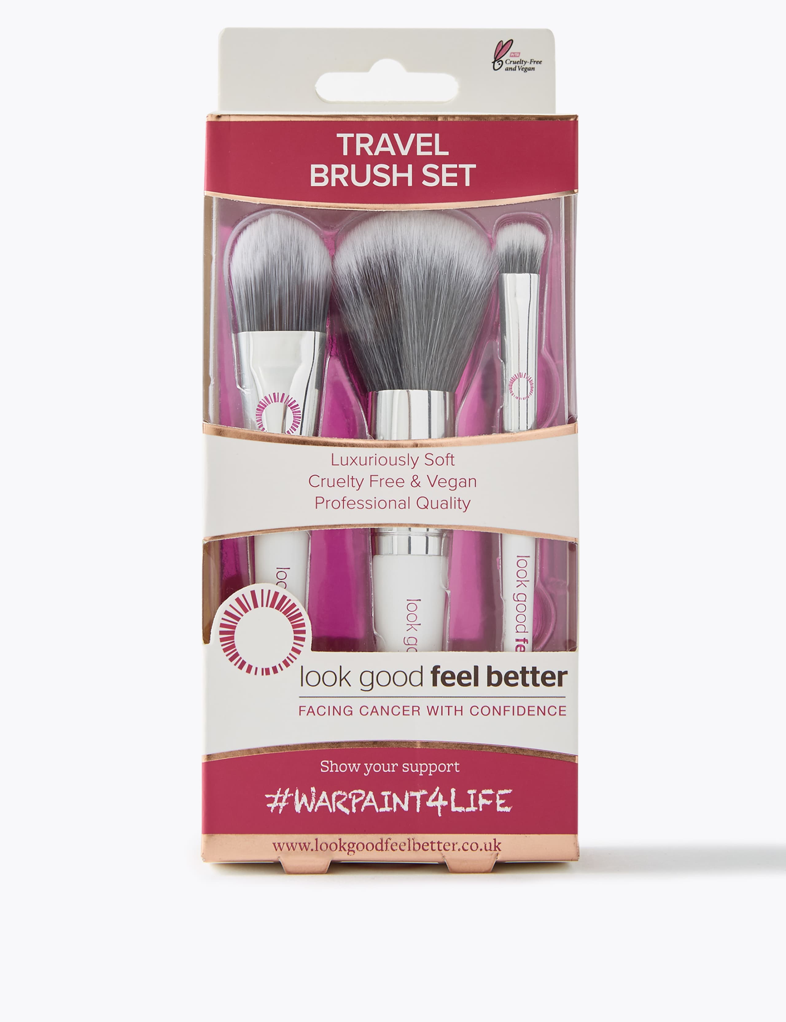 Travel Makeup Brush Set 81g 2 of 2