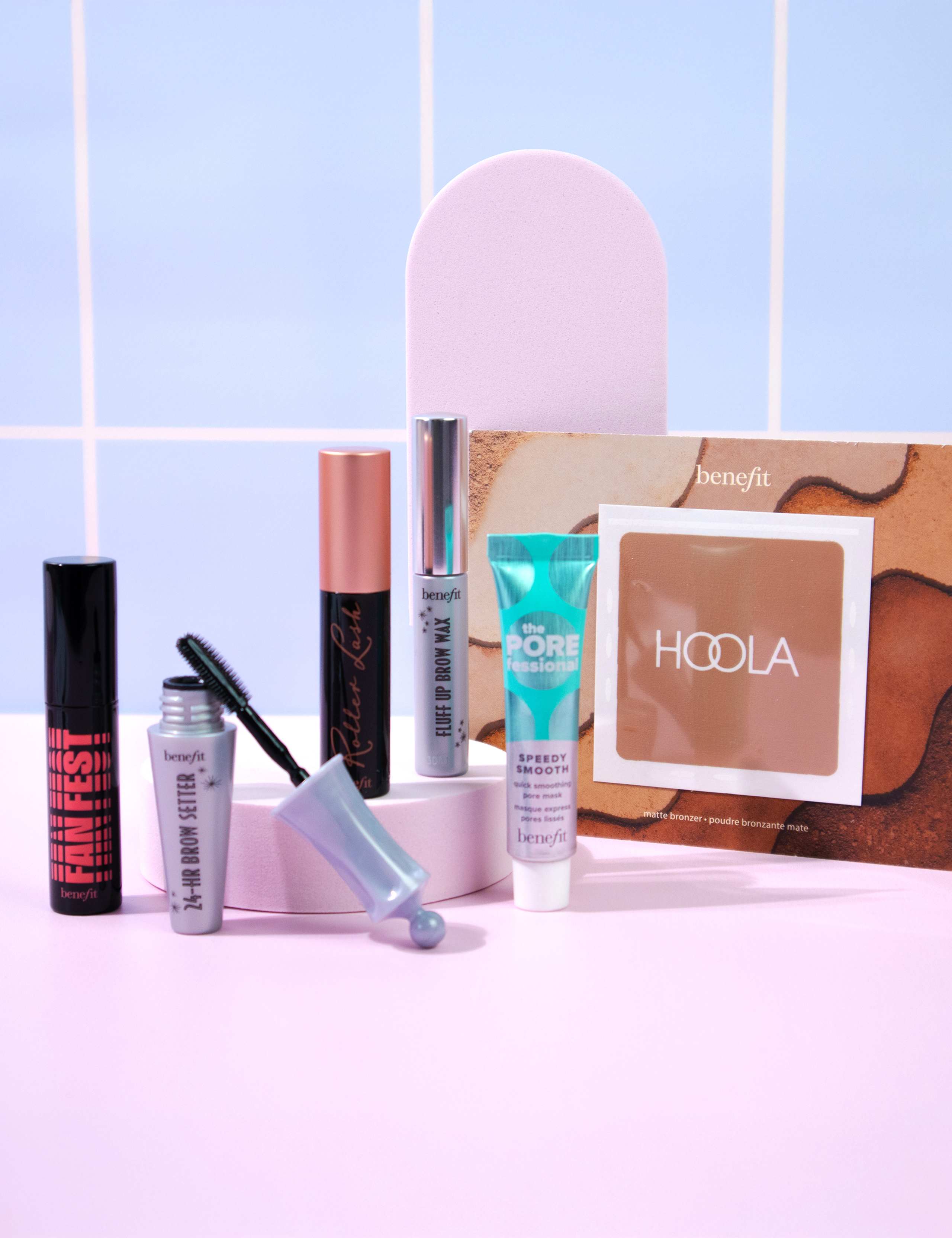 Benefit Mascara and Brow Duos with Smoothing Face Mask and Hoola Sample Worth £37.86 - GWP 4 of 4