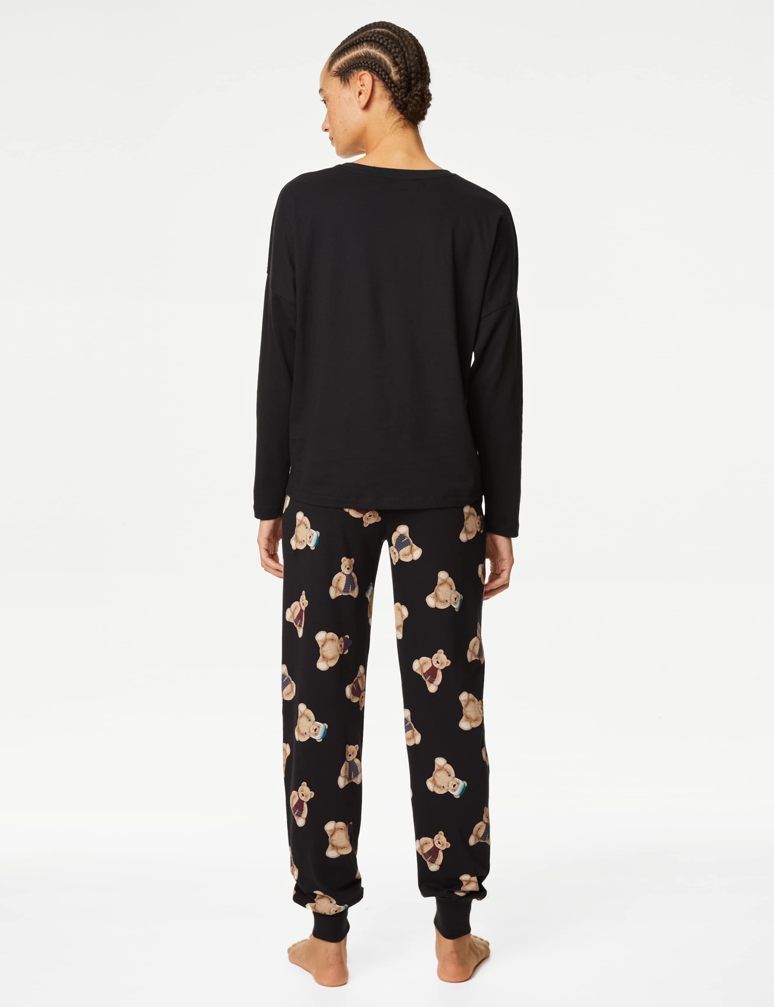 Personalised Women's Spencer Bear™ Pyjama Set 6 of 7