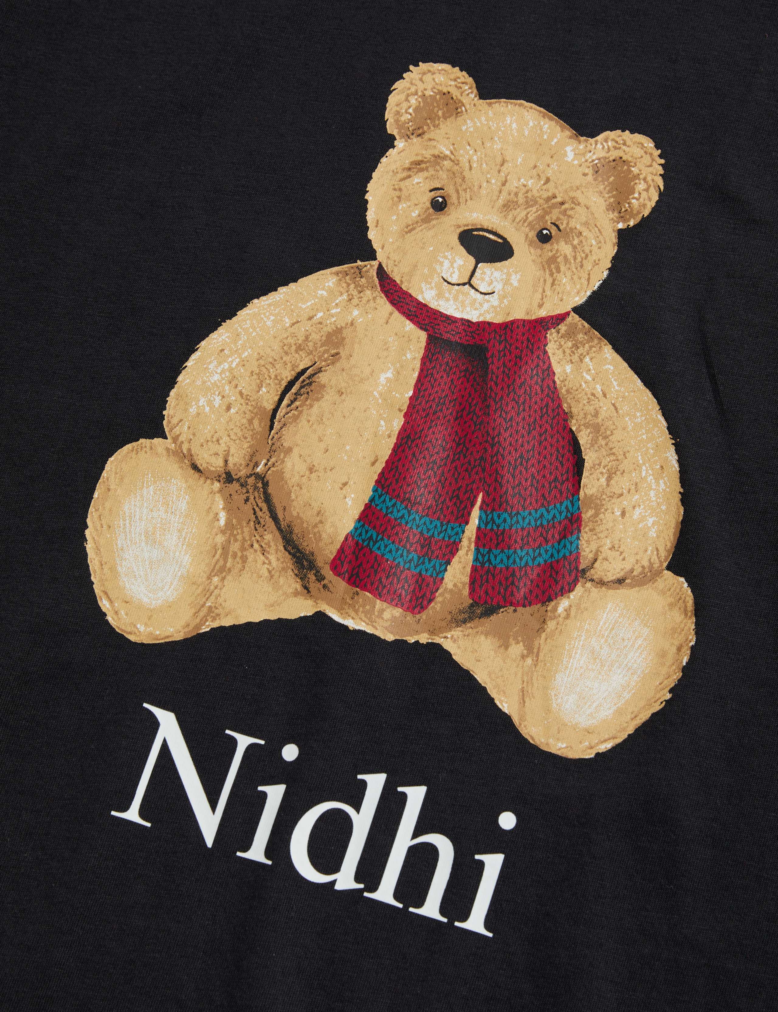 Personalised Women's Spencer Bear™ Pyjama Set 7 of 7
