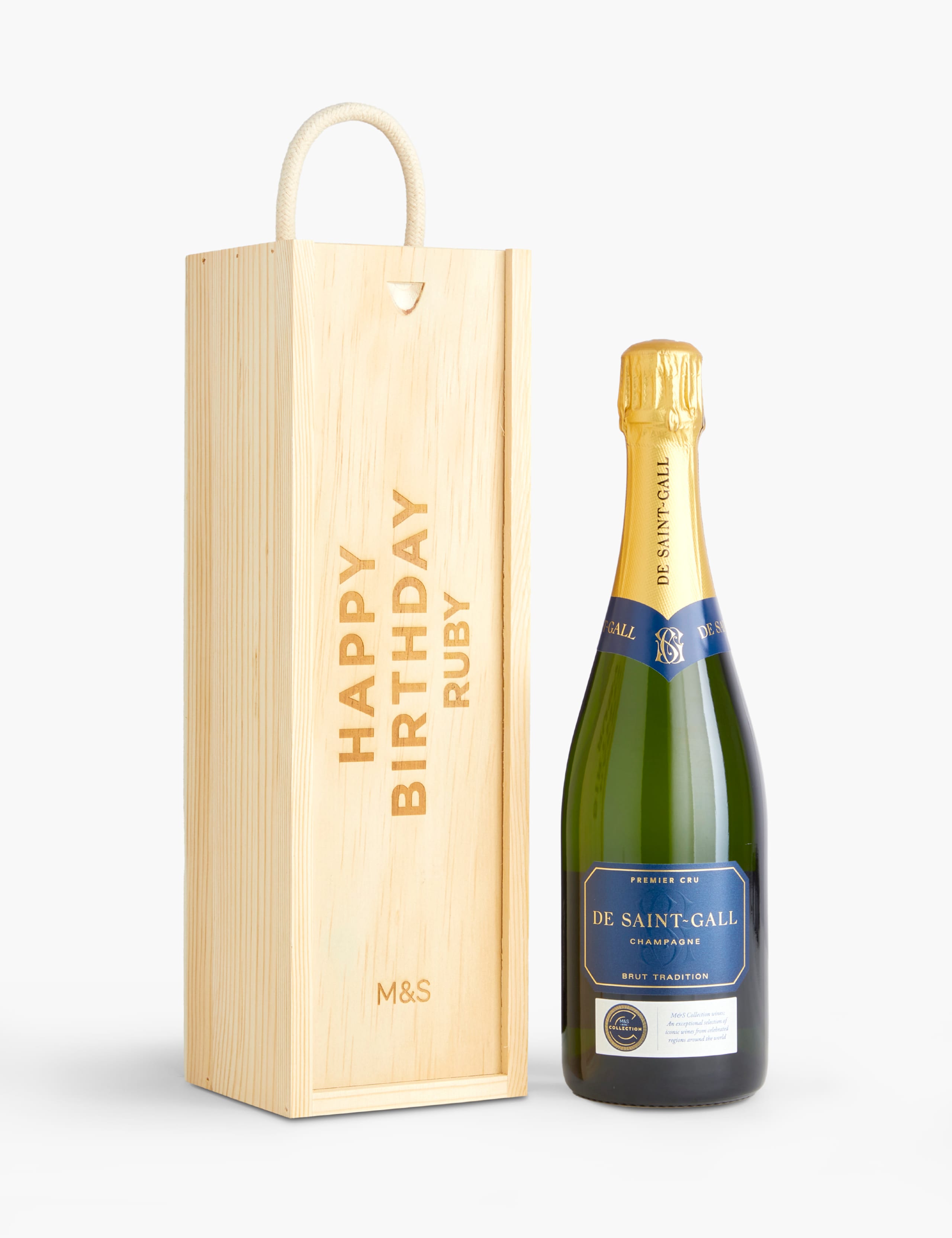 Personalised Collection St Gall Champagne Gift 1 of 4