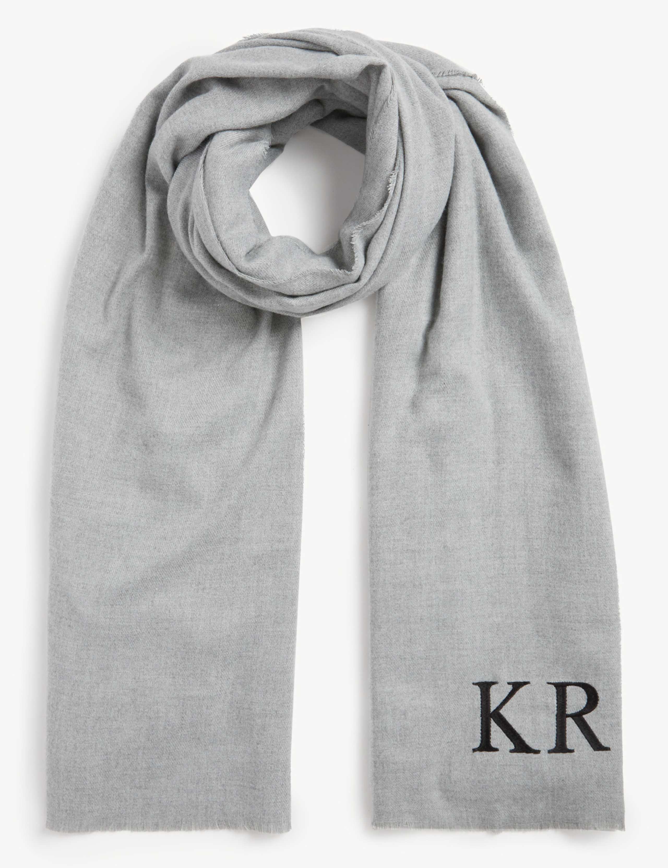 Personalised Women's Blanket Scarf 1 of 3