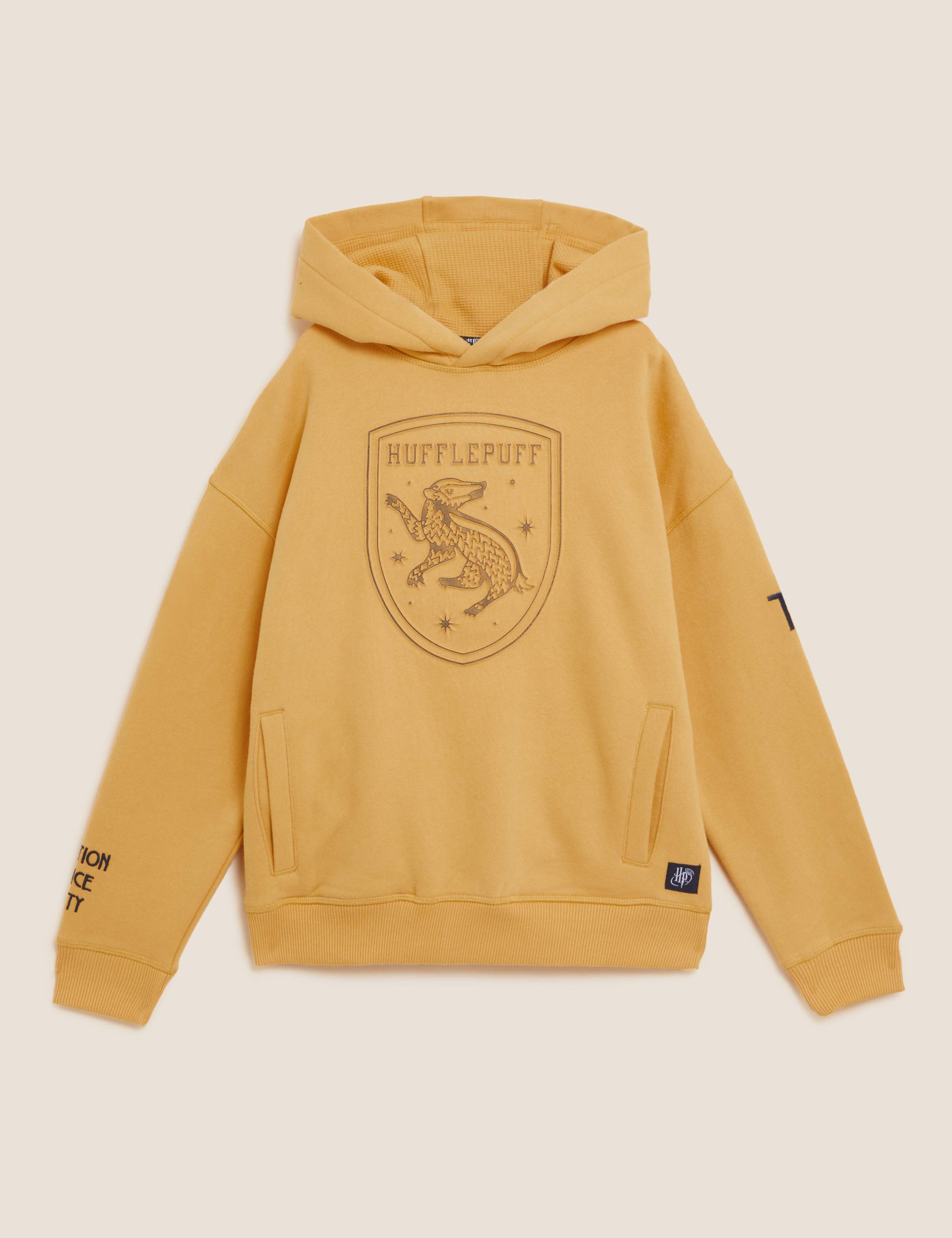 Personalised Kids' Hufflepuff™ Hoodie (6 - 16 Yrs) 2 of 5