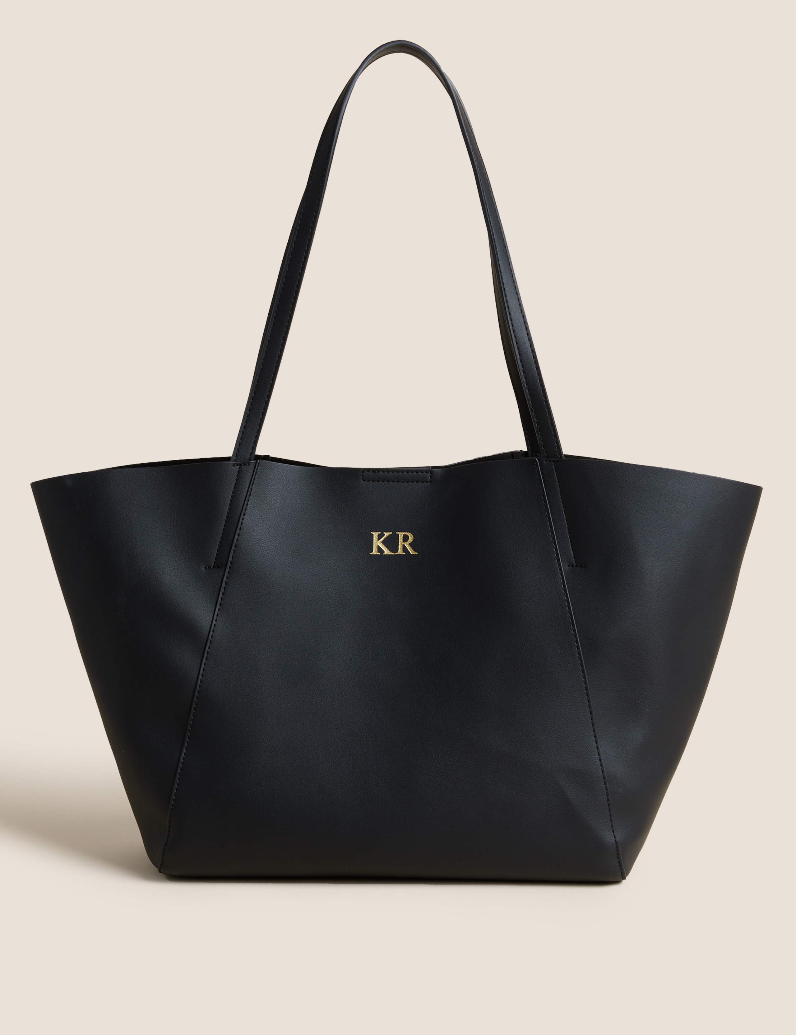Personalised Faux Leather Tote Bag 4 of 4