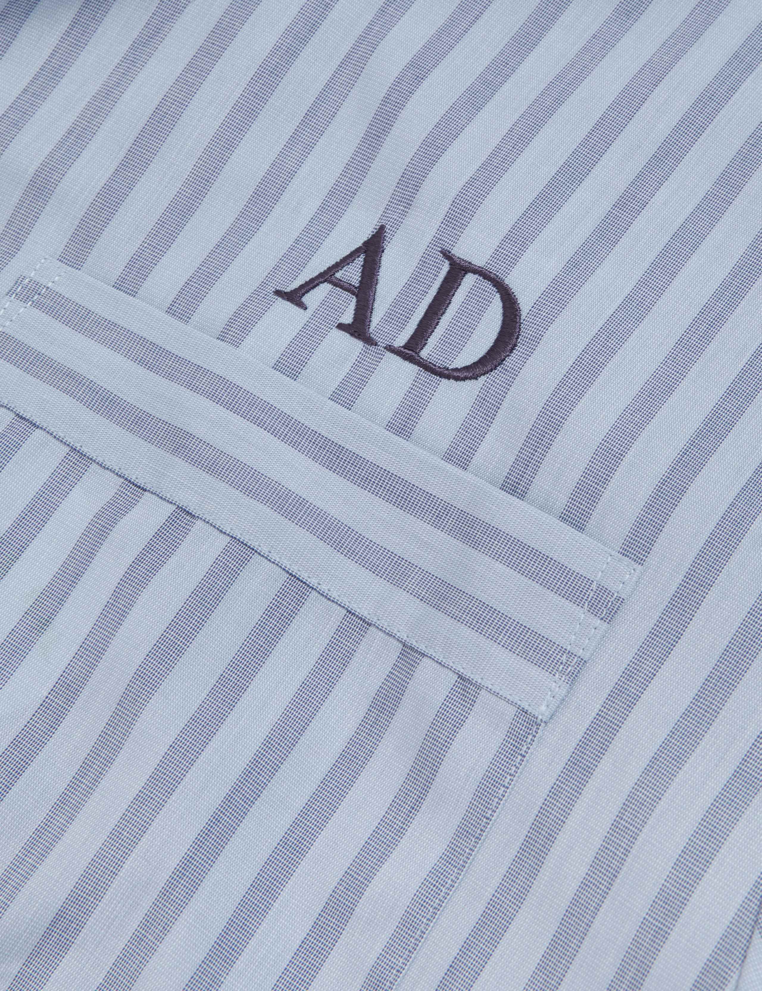 Personalised Men's Bengal Stripe Pyjama Set 2 of 2