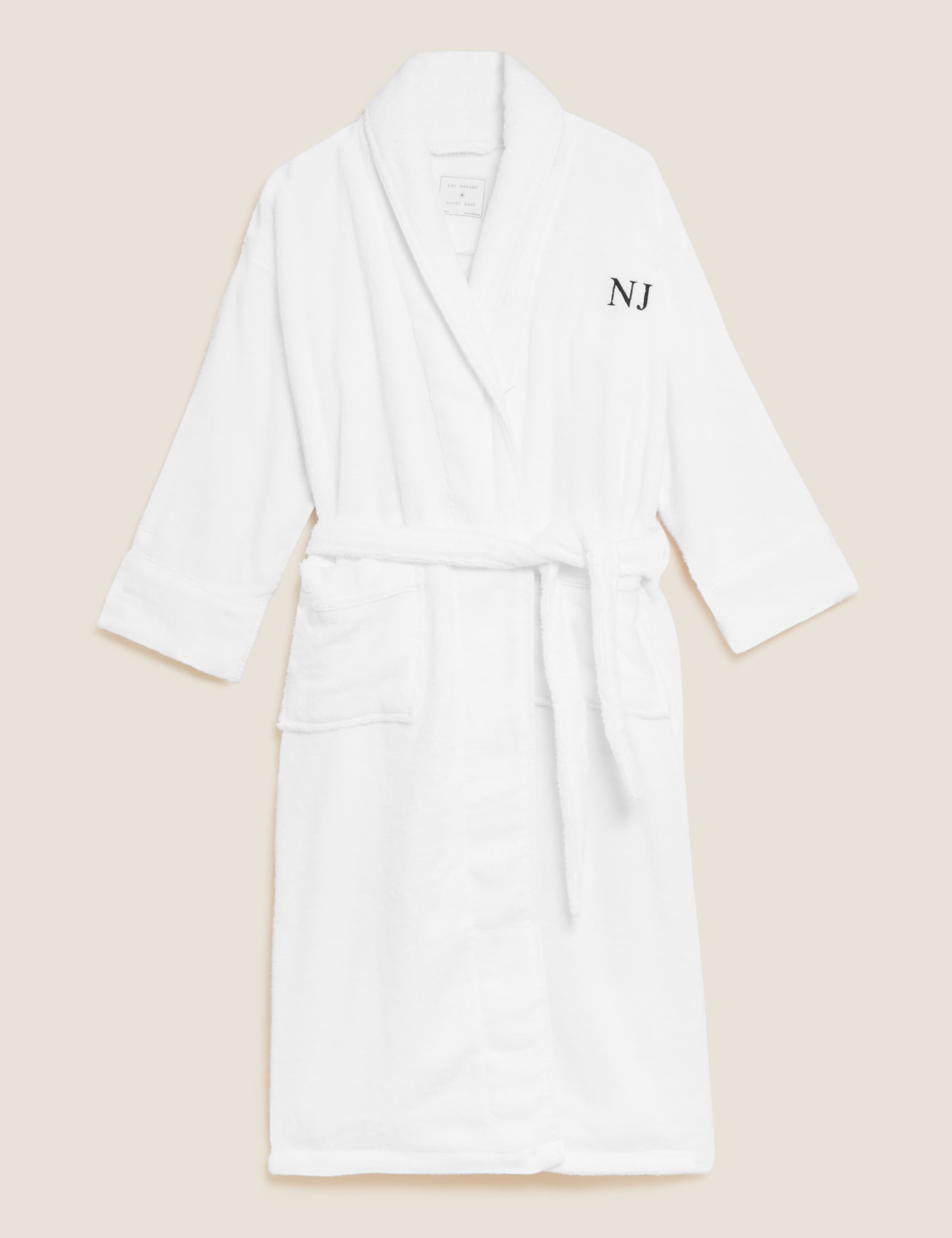 Personalised Women's Towelling Dressing Gown 2 of 3