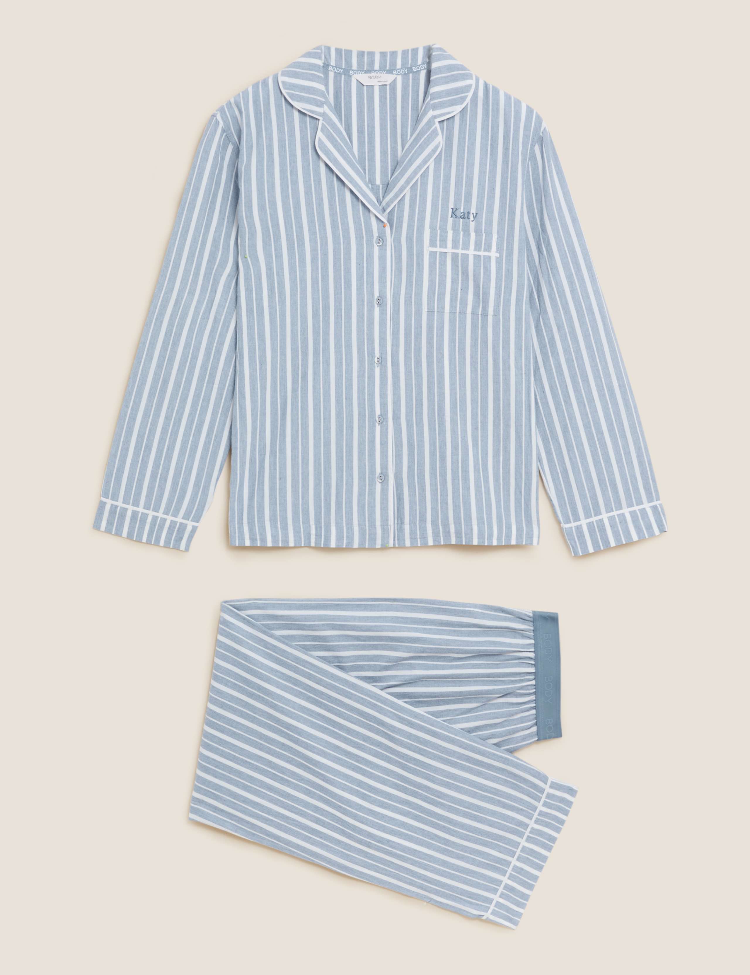 Personalised Women's Revere Pyjama Set 1 of 2