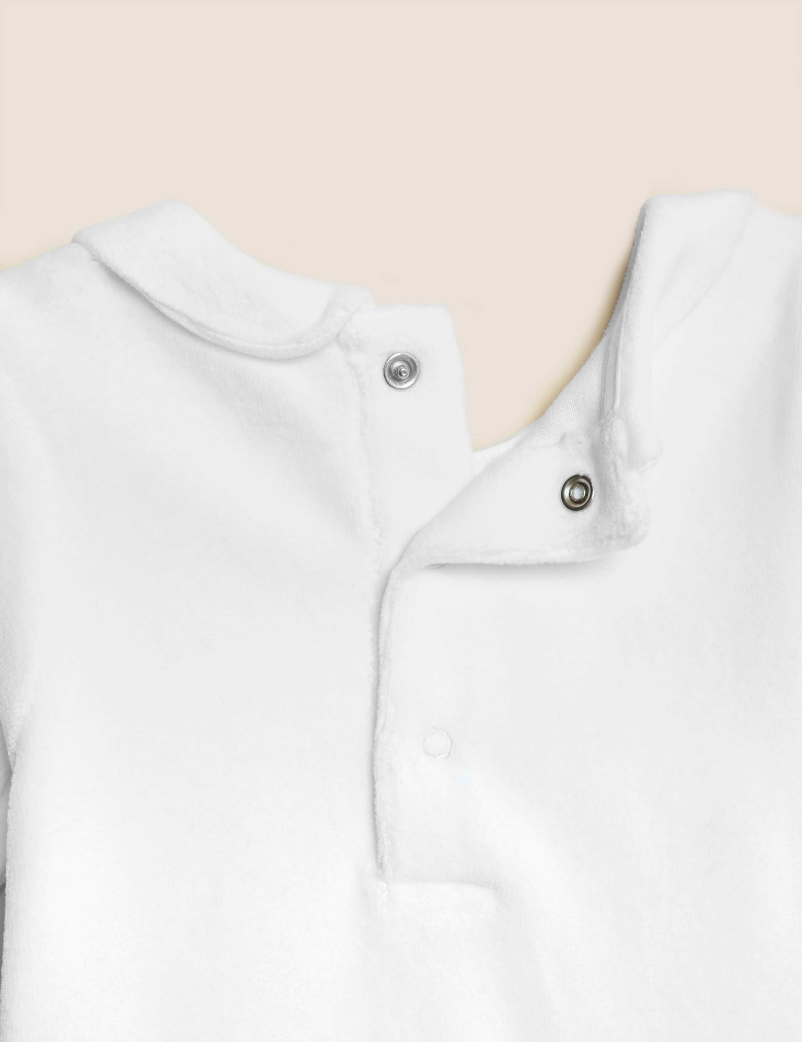 Personalised Kids' Velour Whale Sleepsuit (7lbs - 12 Mths) 4 of 7