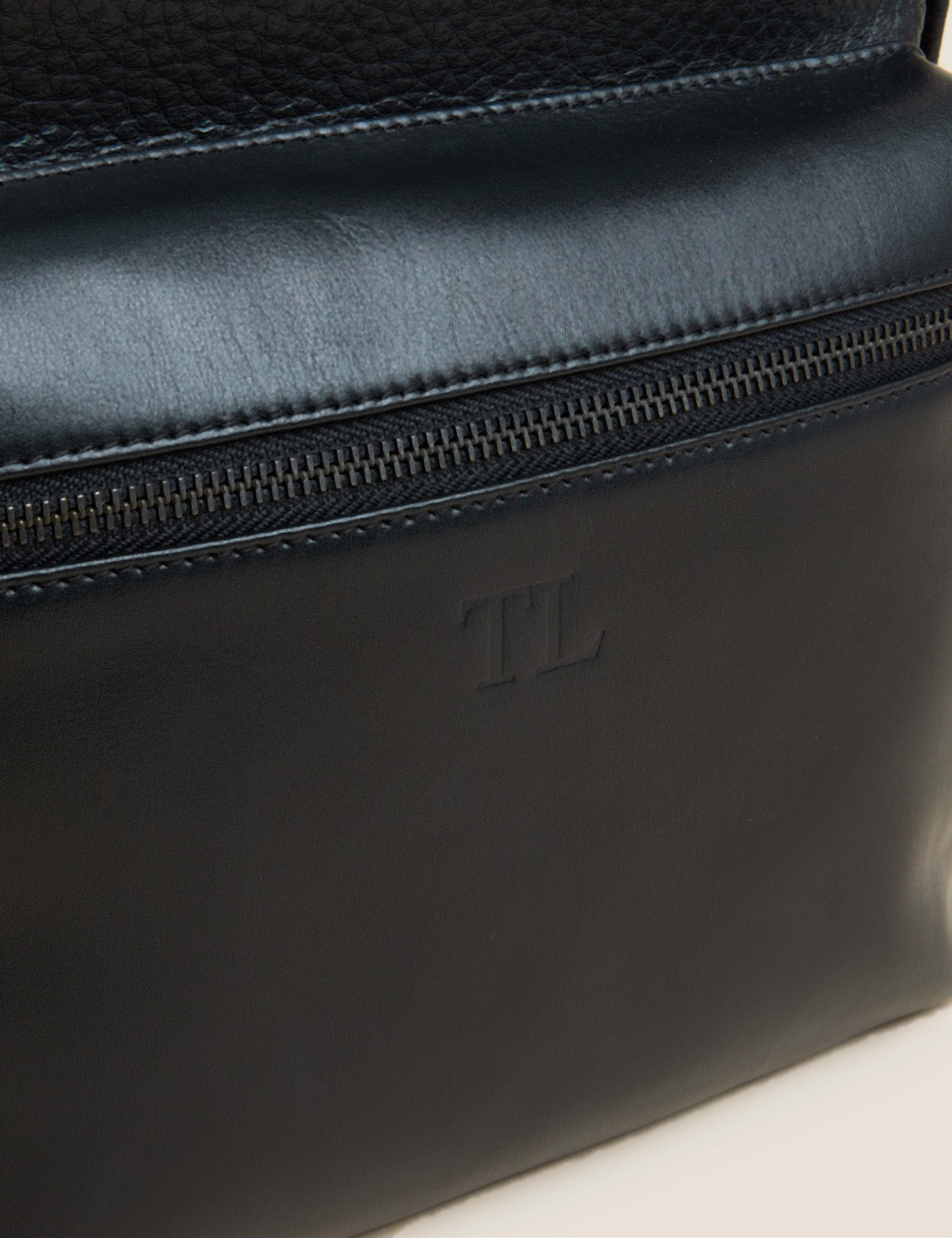 Personalised Pebble Grain Leather Backpack 2 of 4