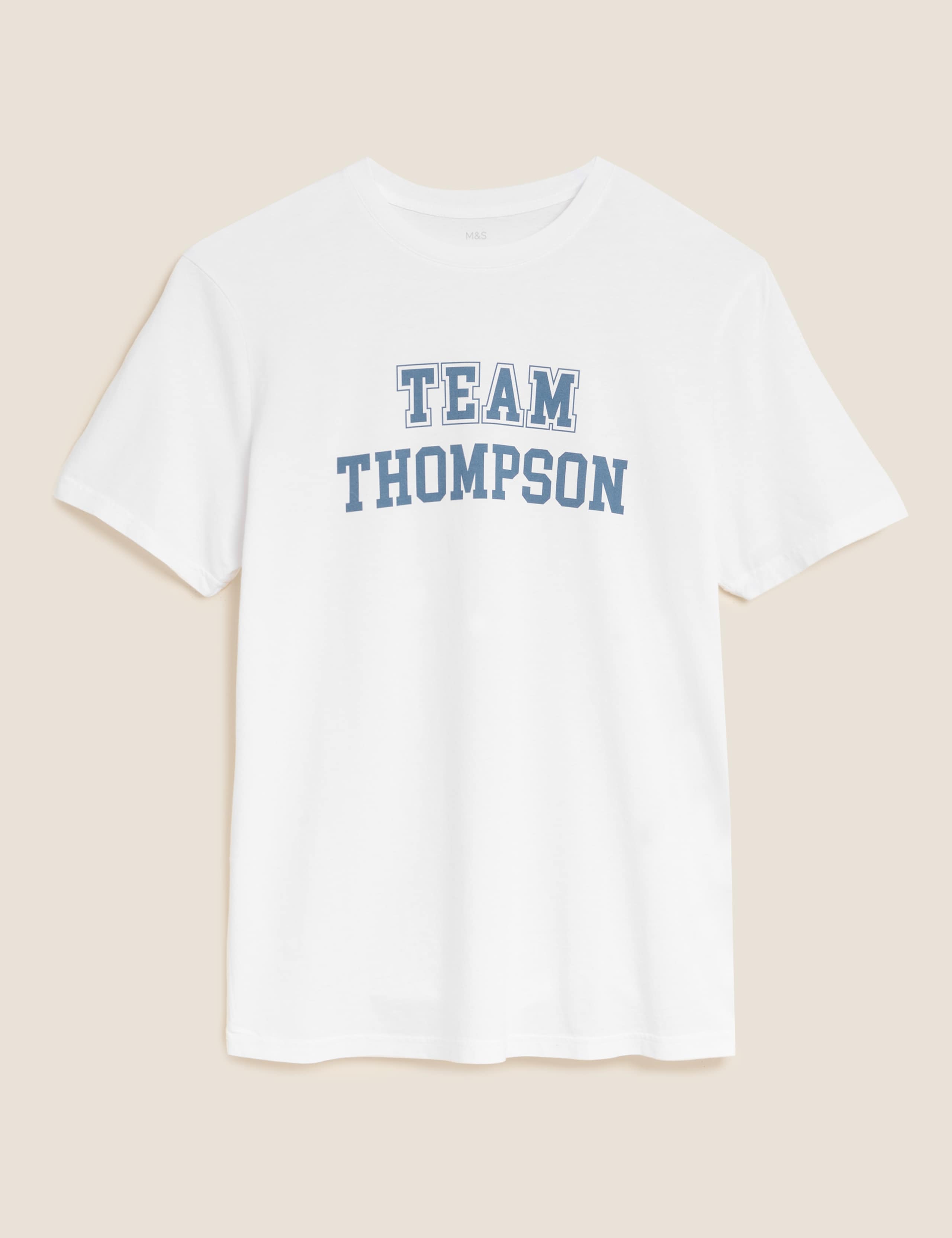 Personalised Organic Cotton Team T-Shirt 1 of 2