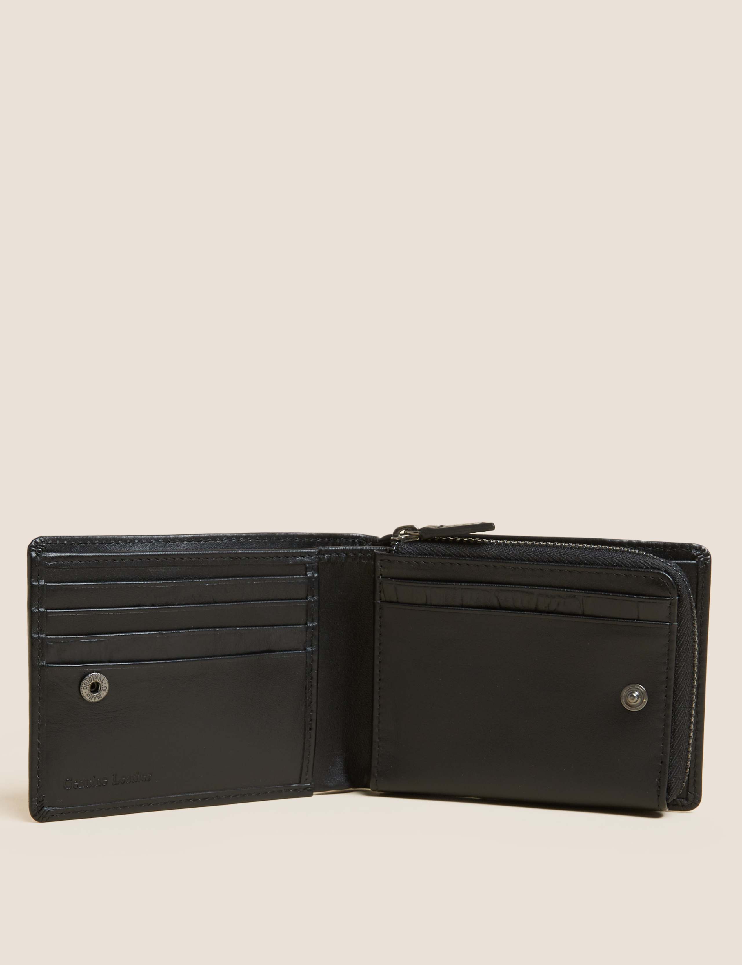 Personalised Leather Bi-fold Wallet 3 of 3