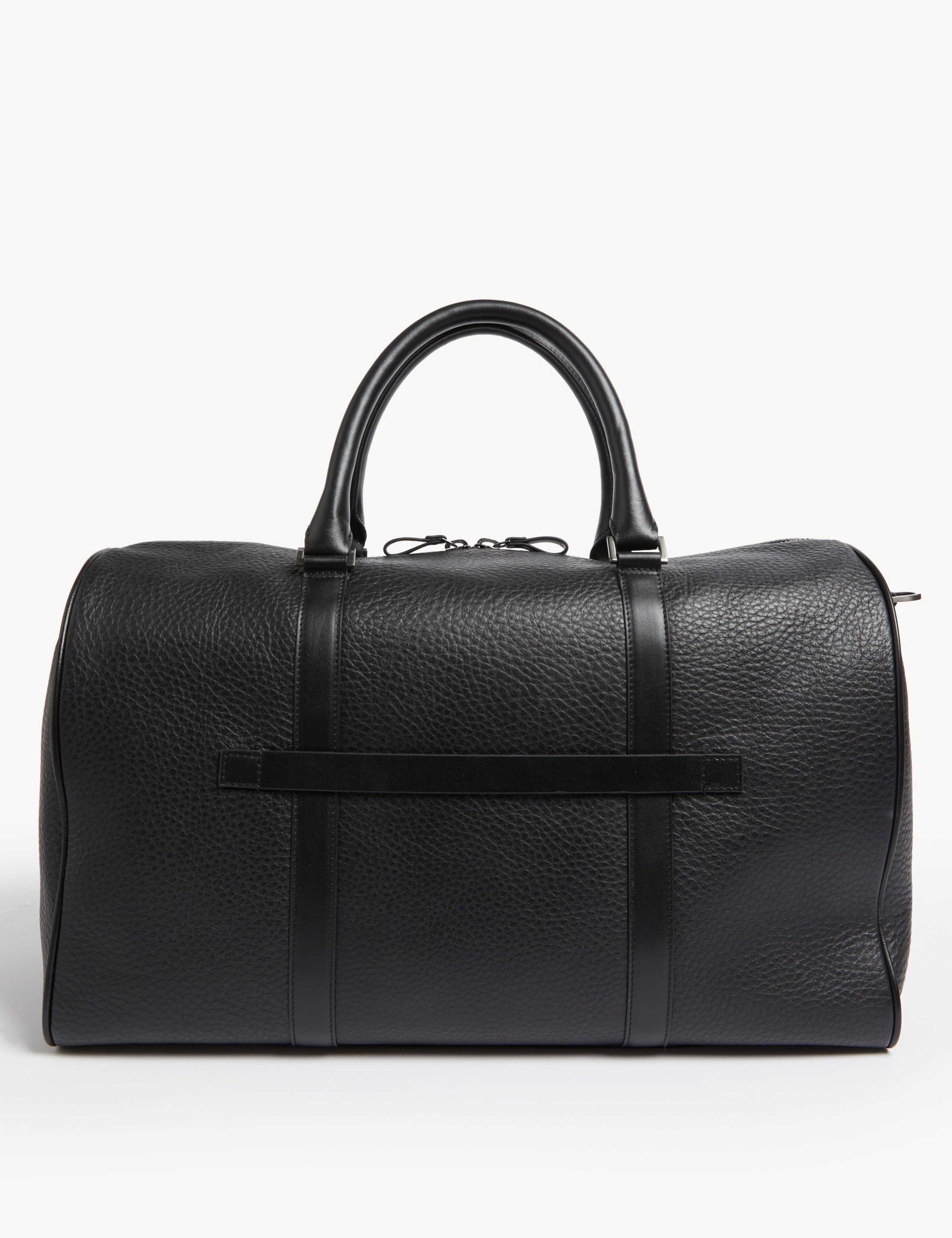 Personalised Men's Leather Weekend Bag 4 of 4