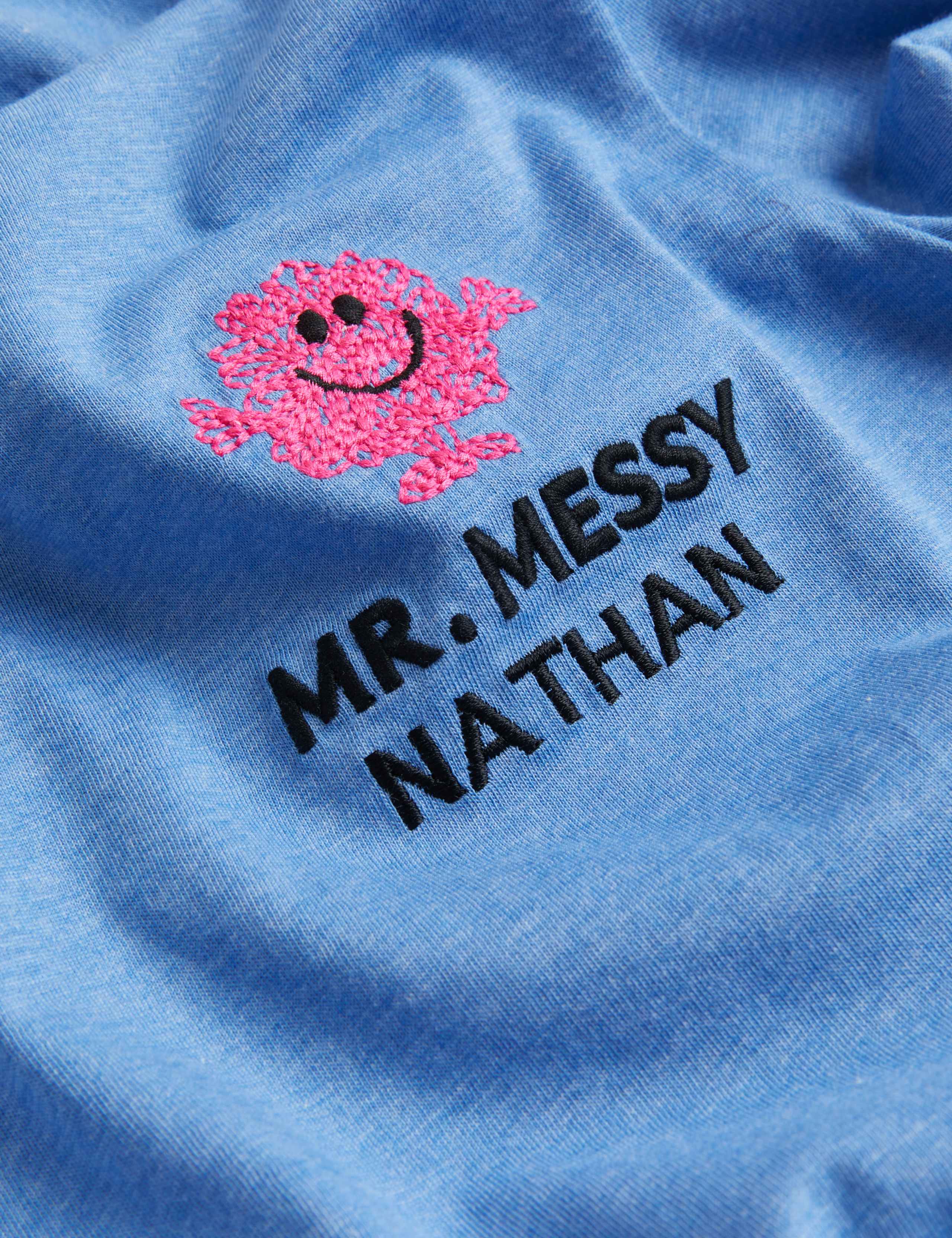 Personalised Pure Cotton Mr Messy™ T-Shirt 2 of 2