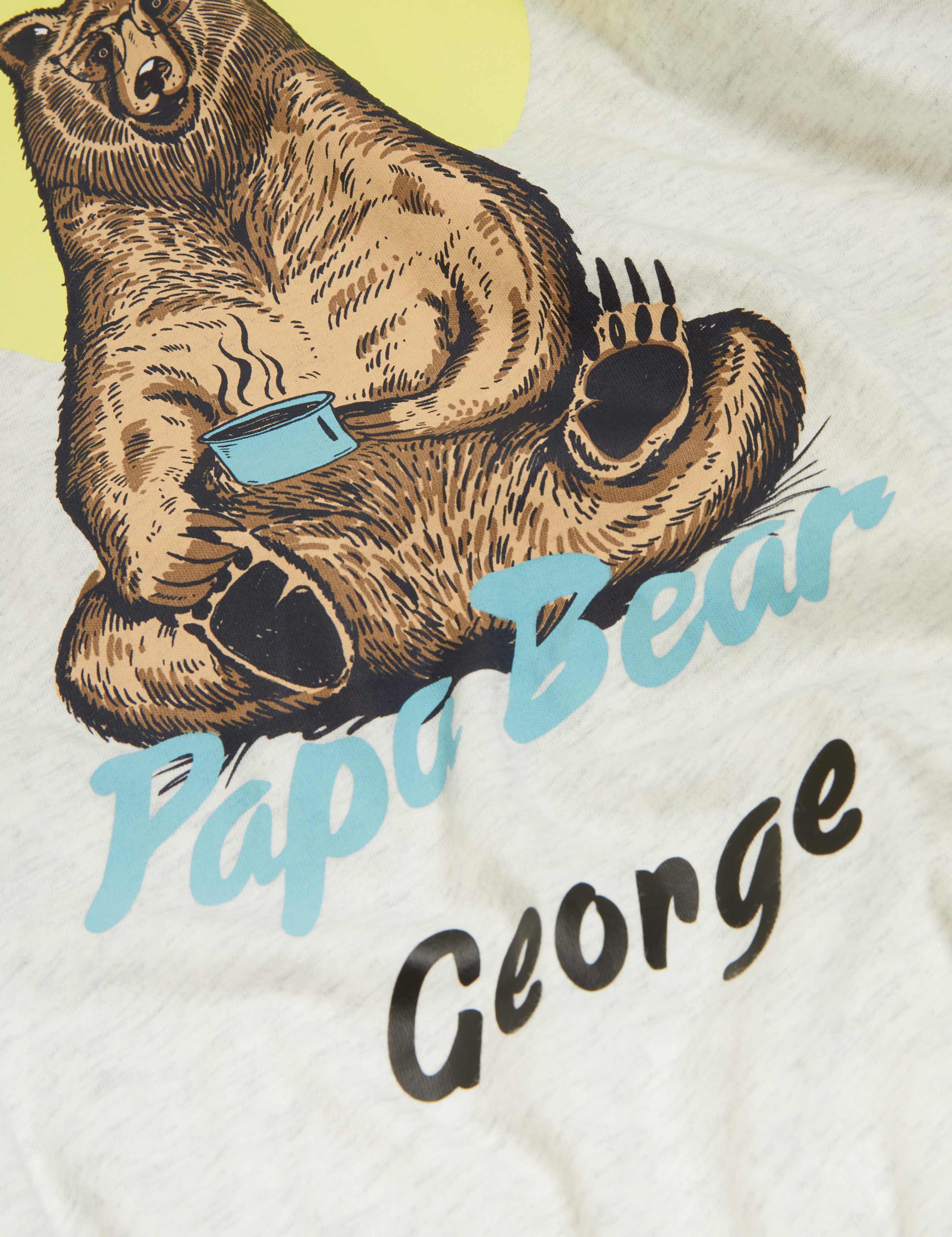 Personalised Men's Bear Pyjama Set 2 of 3