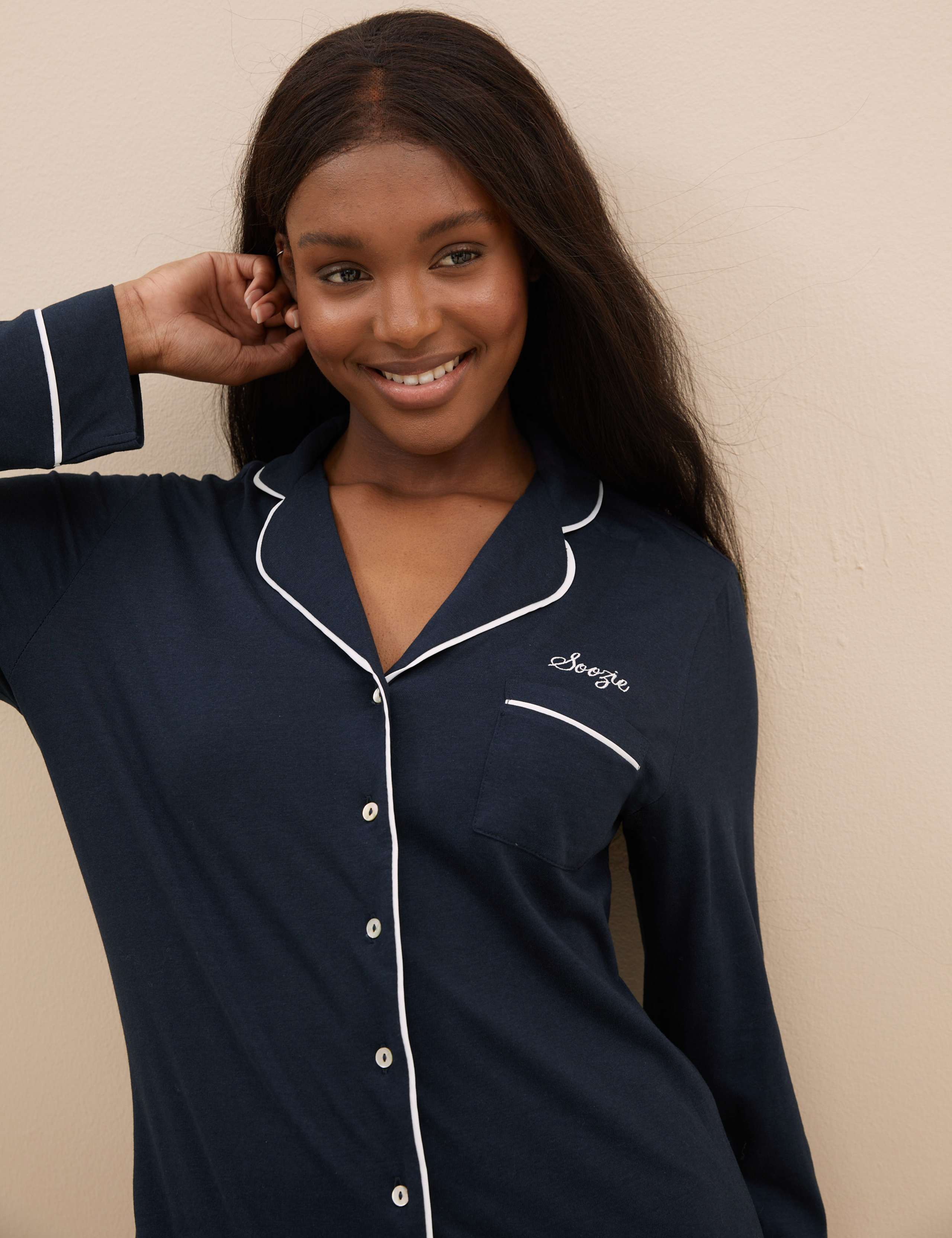 Personalised Women's Cotton Modal Pyjamas 1 of 3