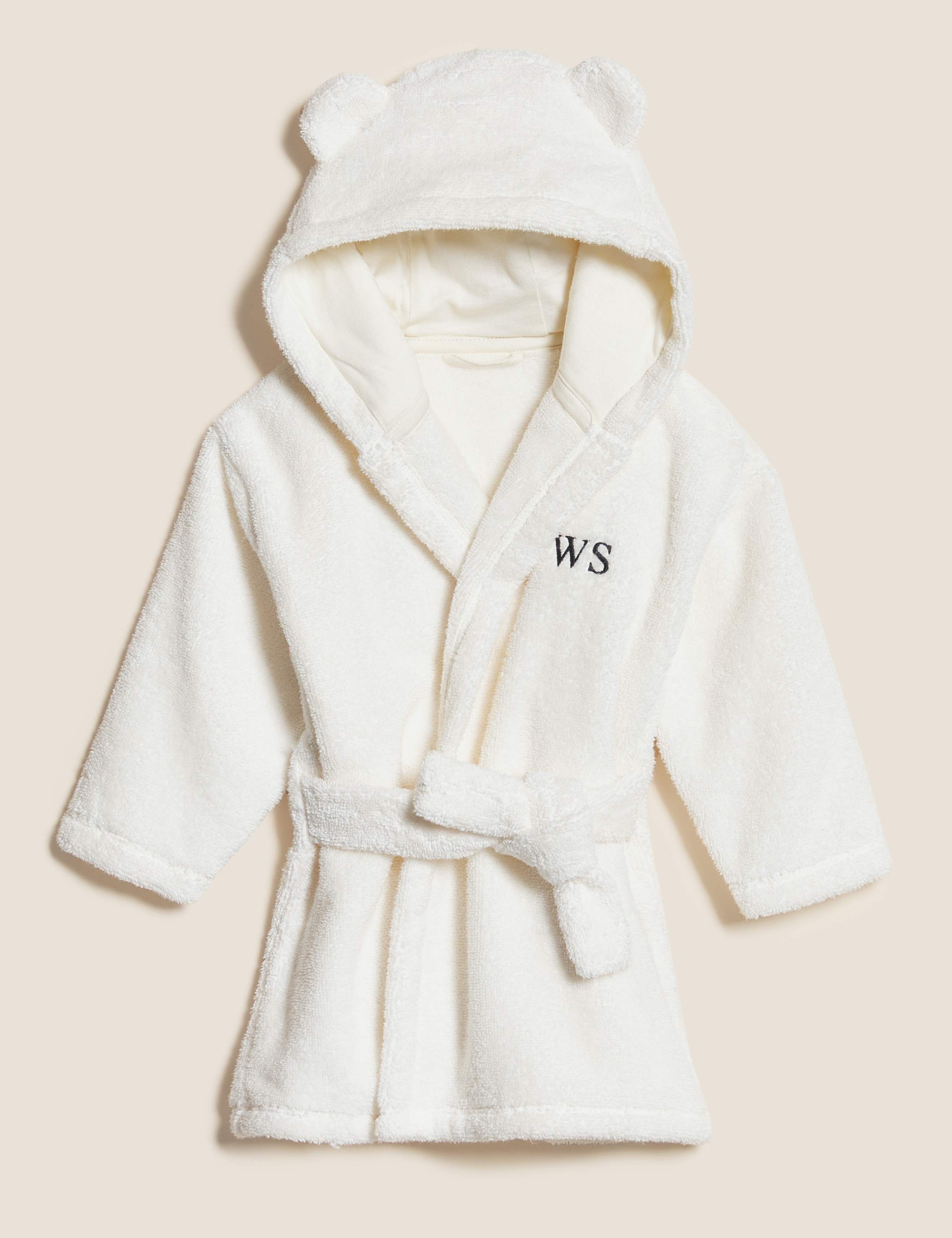 Personalised Kids' Organic Cotton Bathrobe 1 of 2