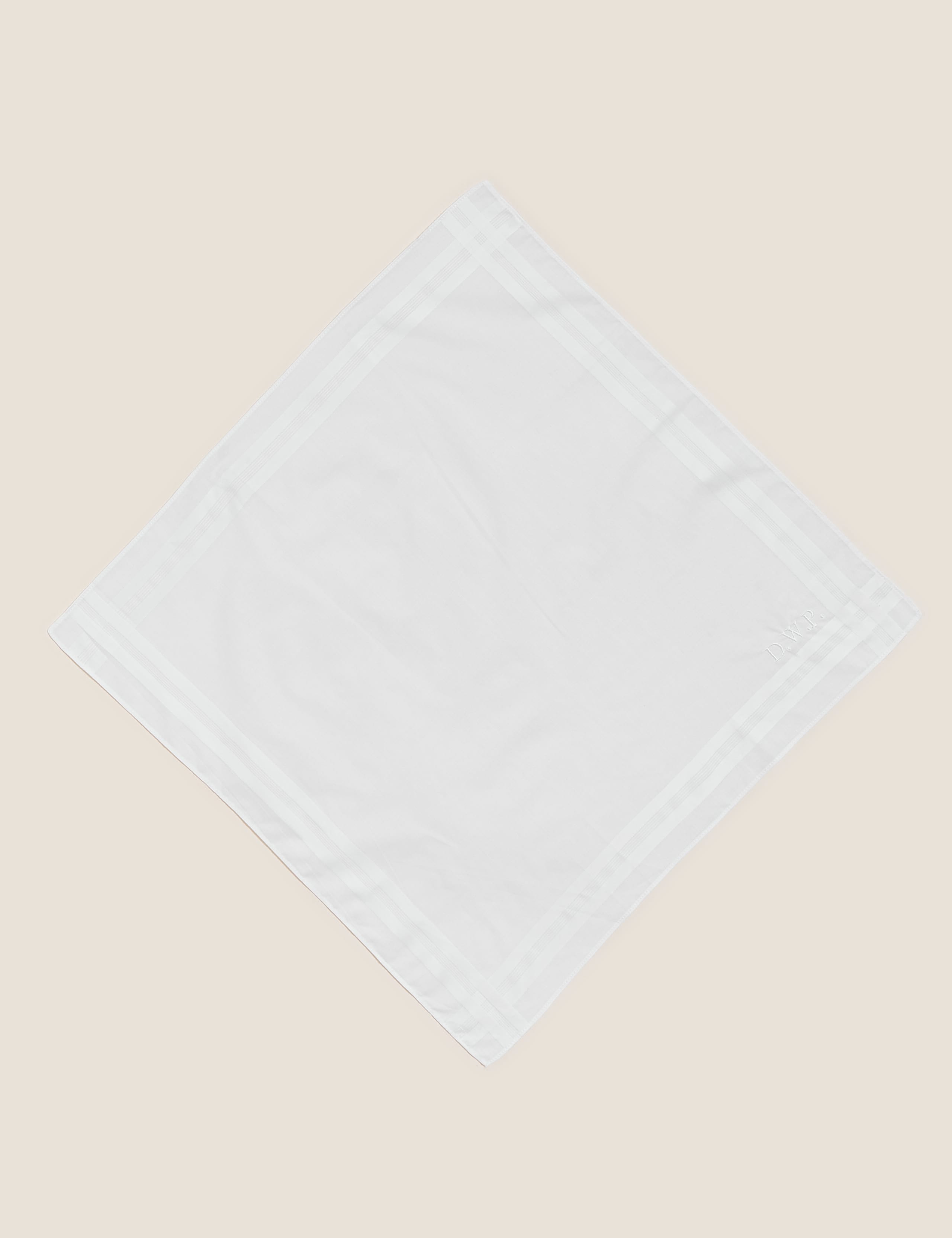 Personalised Luxury Handkerchief 1 of 2