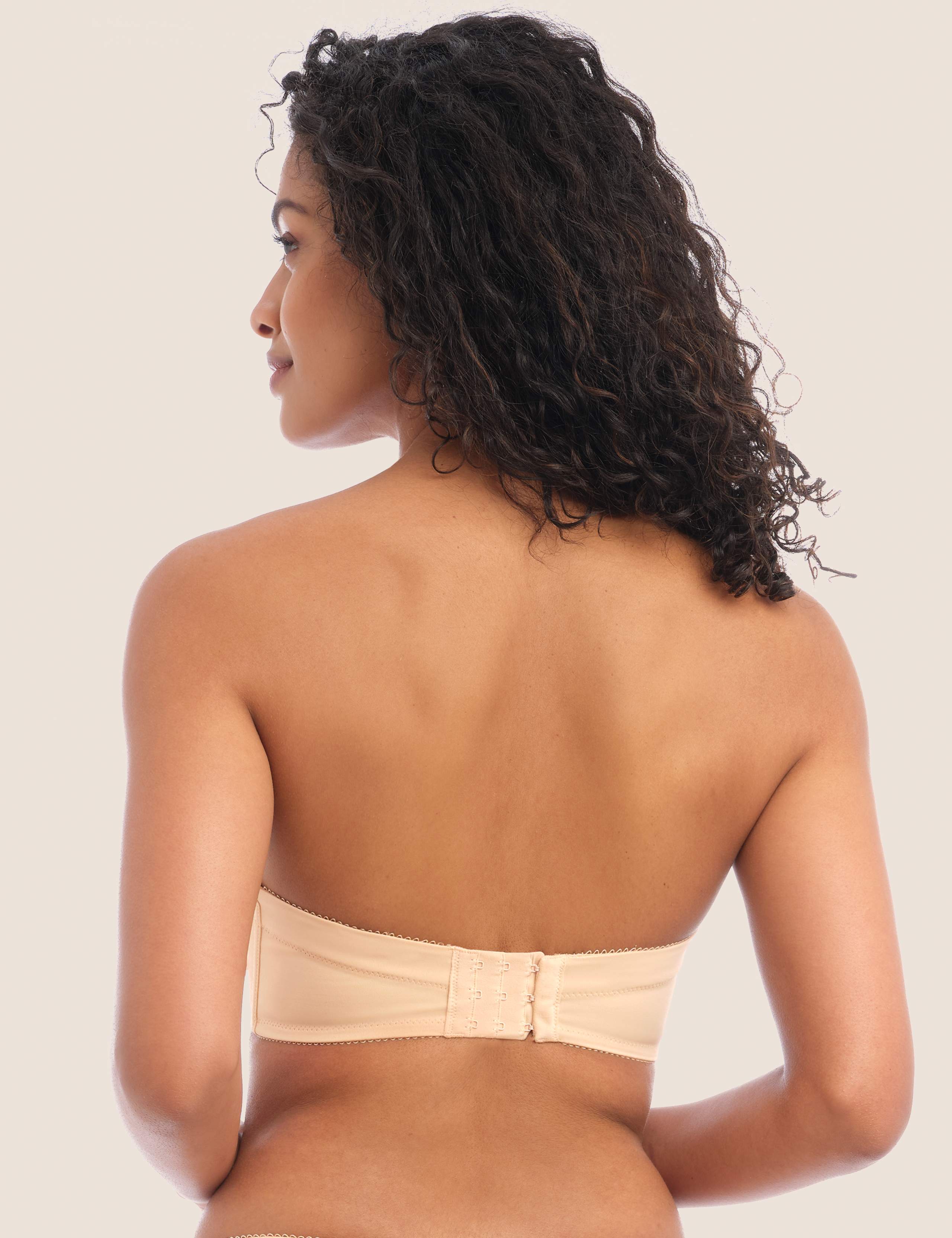 Deco Wired Strapless Moulded Bra B-GG 3 of 7