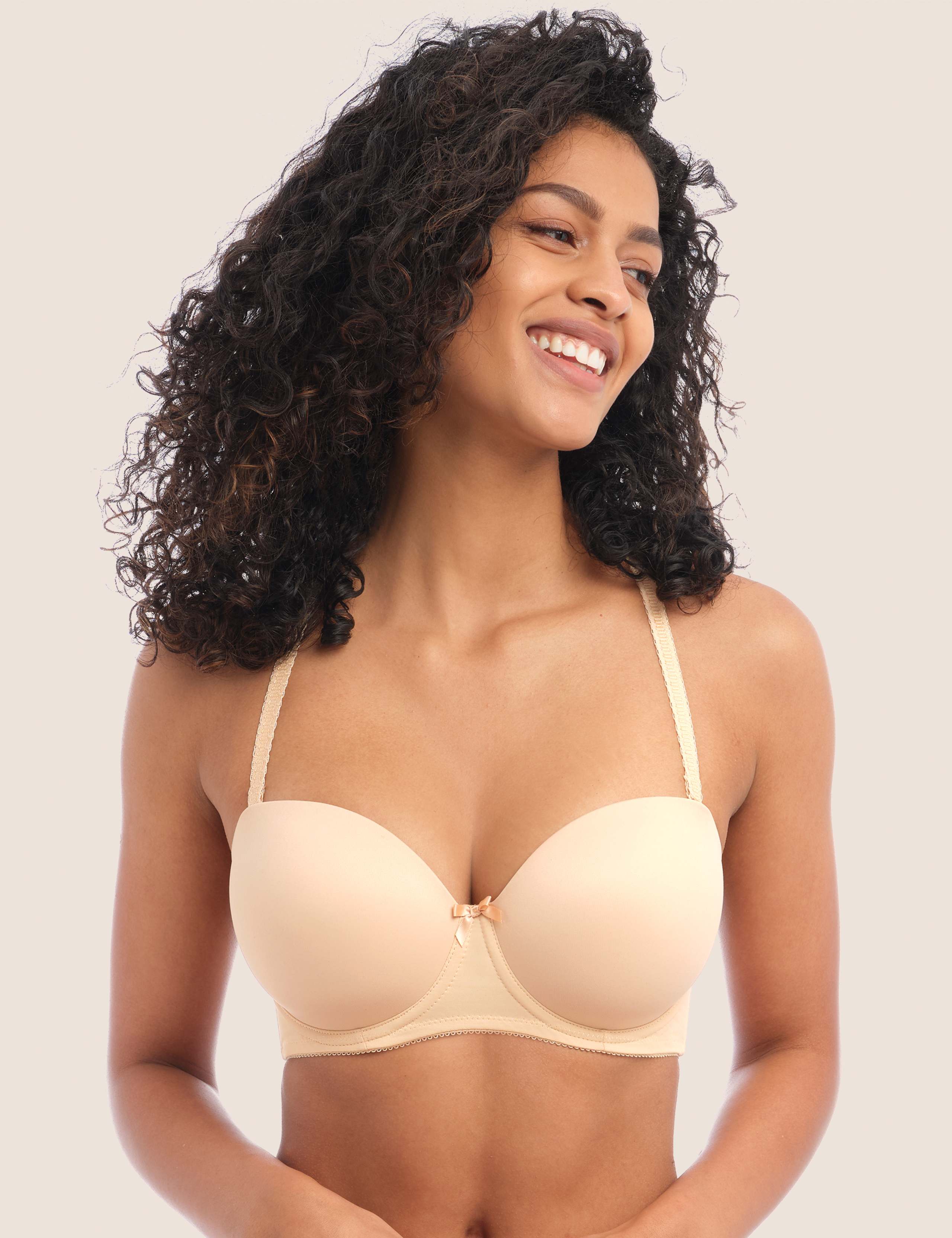 Deco Wired Strapless Moulded Bra B-GG 6 of 7