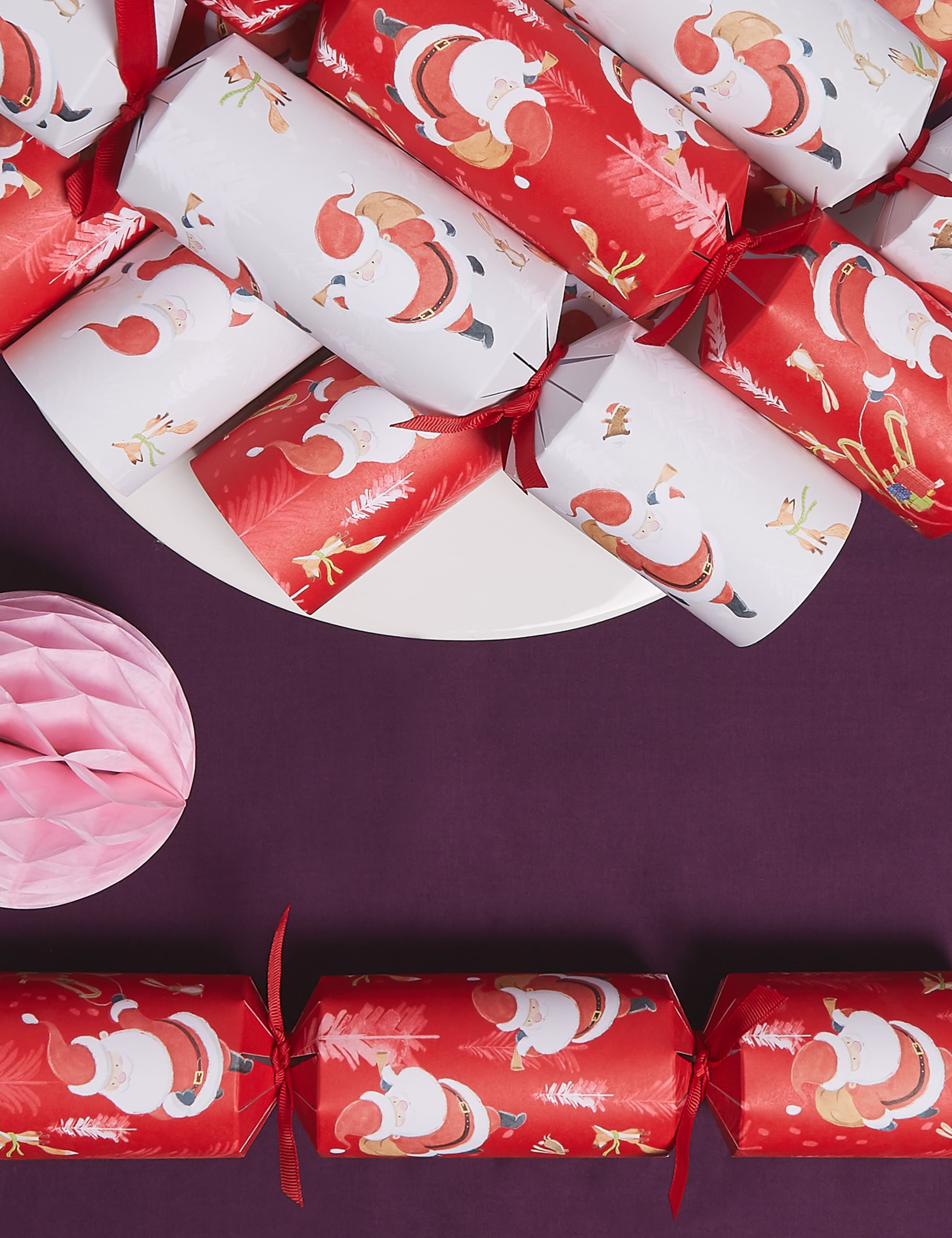 Fun Santa Family Christmas Crackers Pack of 12 3 of 3