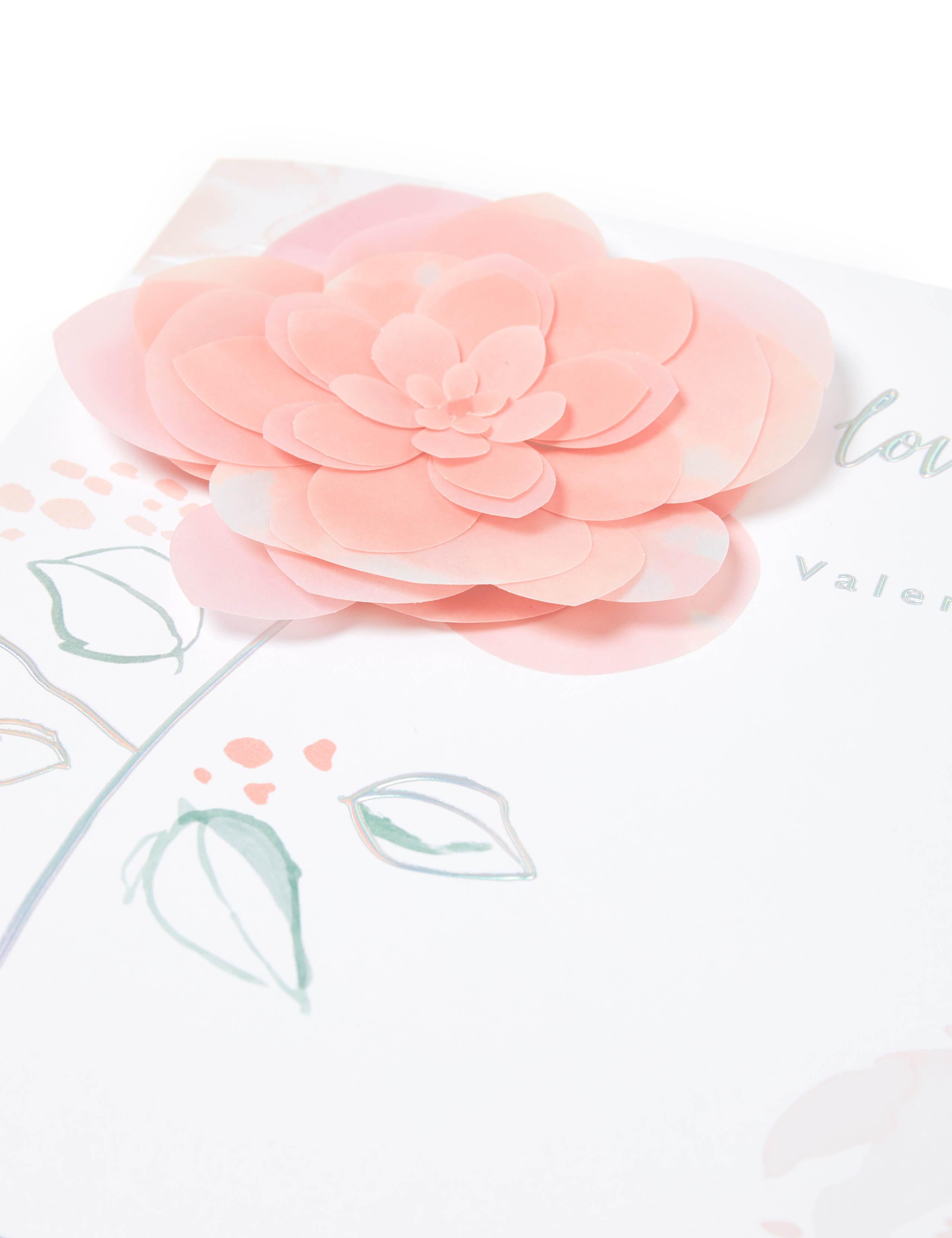 3D Flower Boxed Valentine Card for Wife 4 of 5