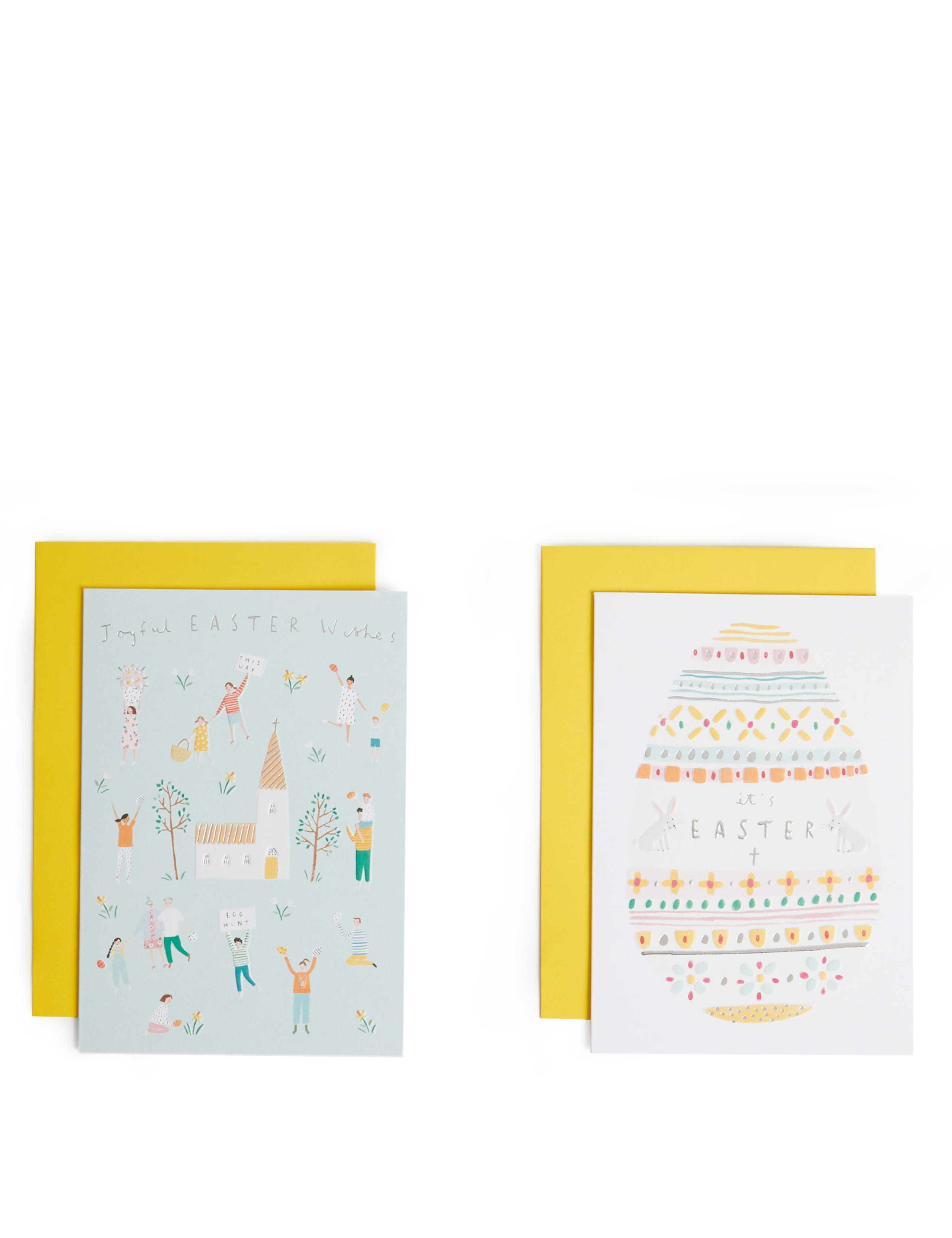 Church Scene Easter Cards Pack of 6 1 of 4