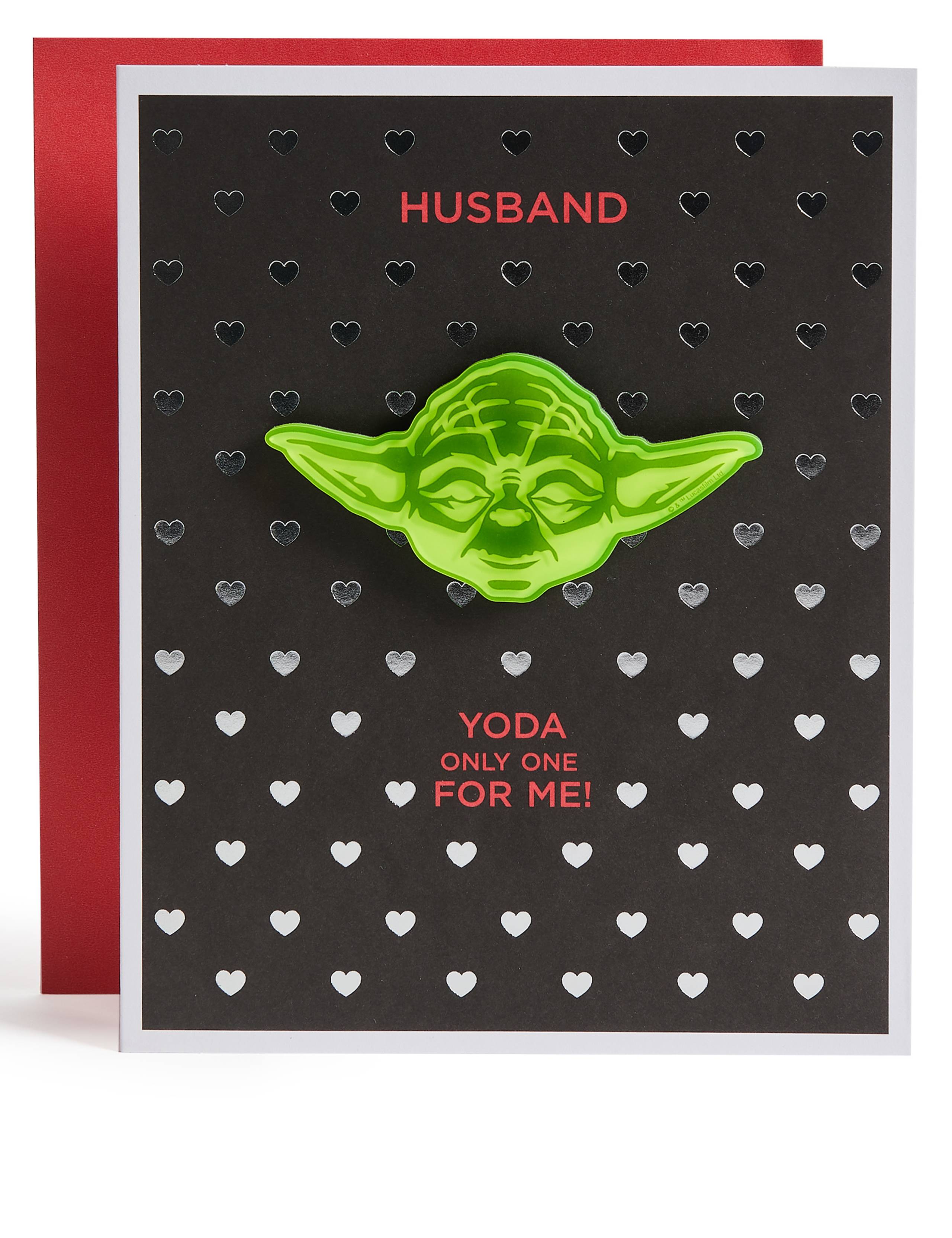 Husband Star Wars™ Valentine's Card 1 of 4