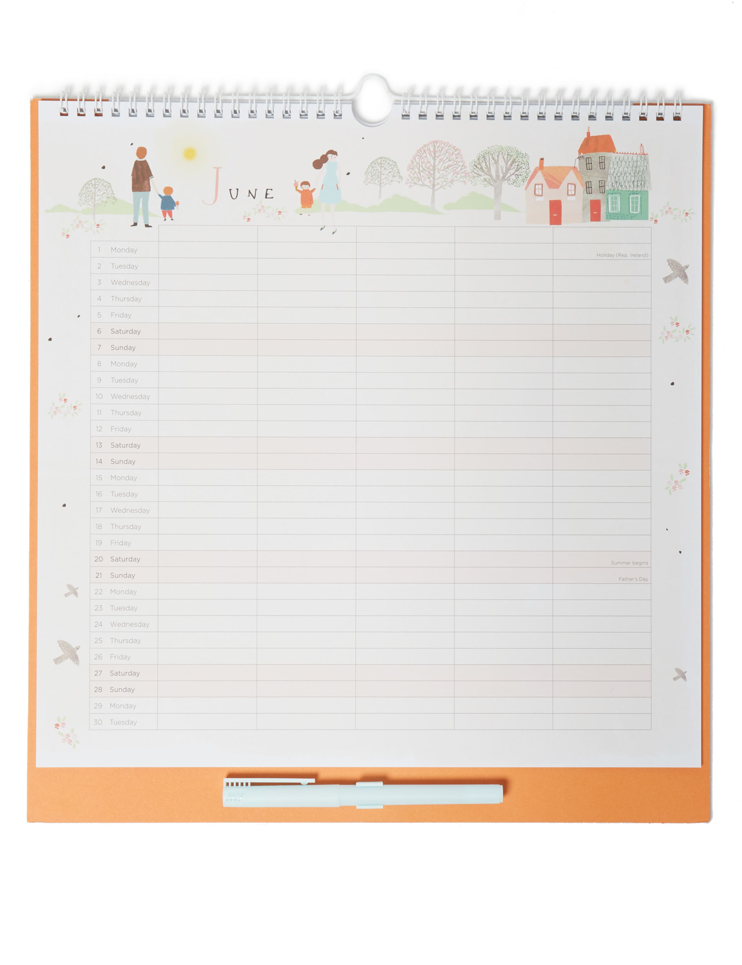 Seasonal Scenes 2020 Family Organiser 2 of 3