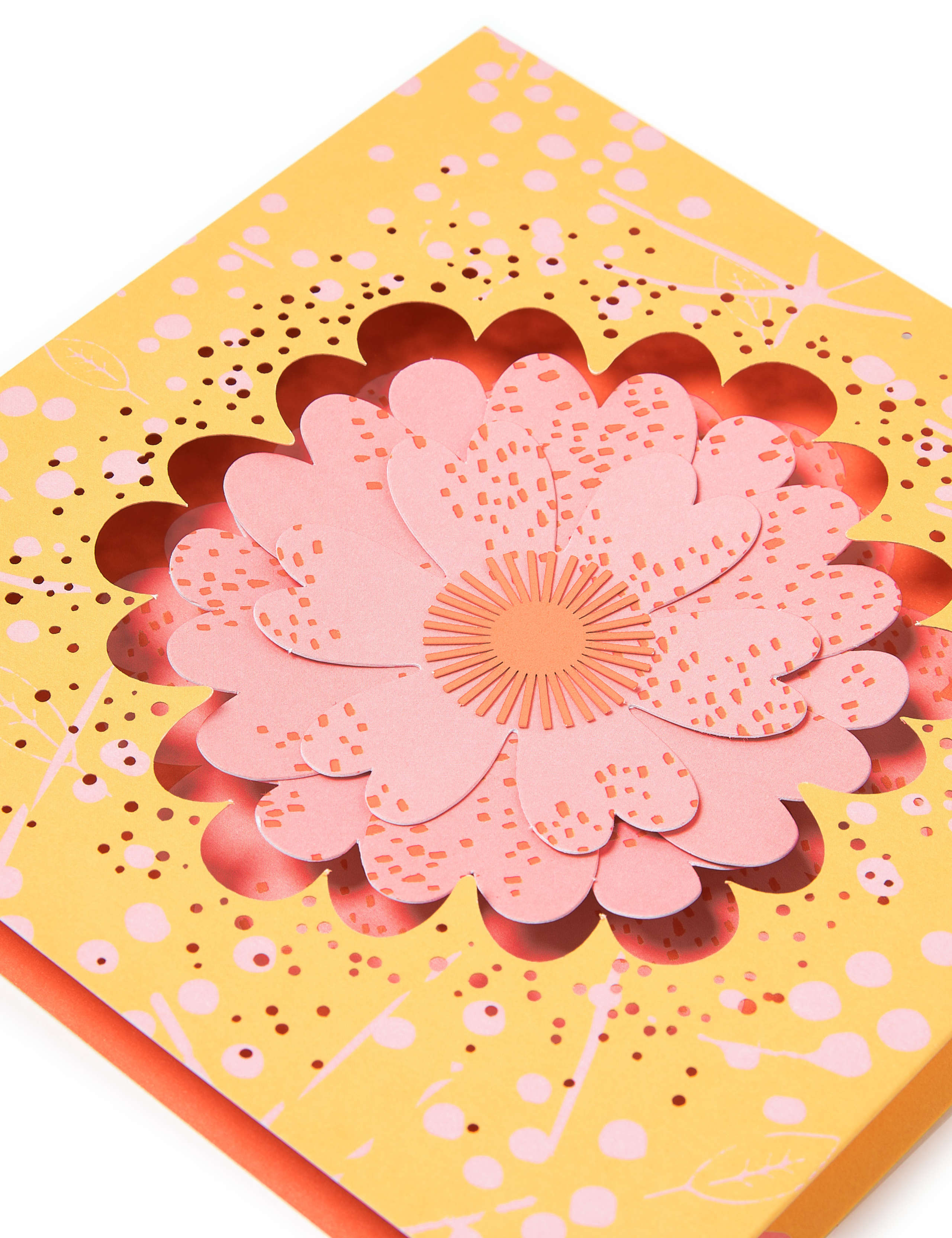 Boxed 3D Flower Design Birthday Card 4 of 4