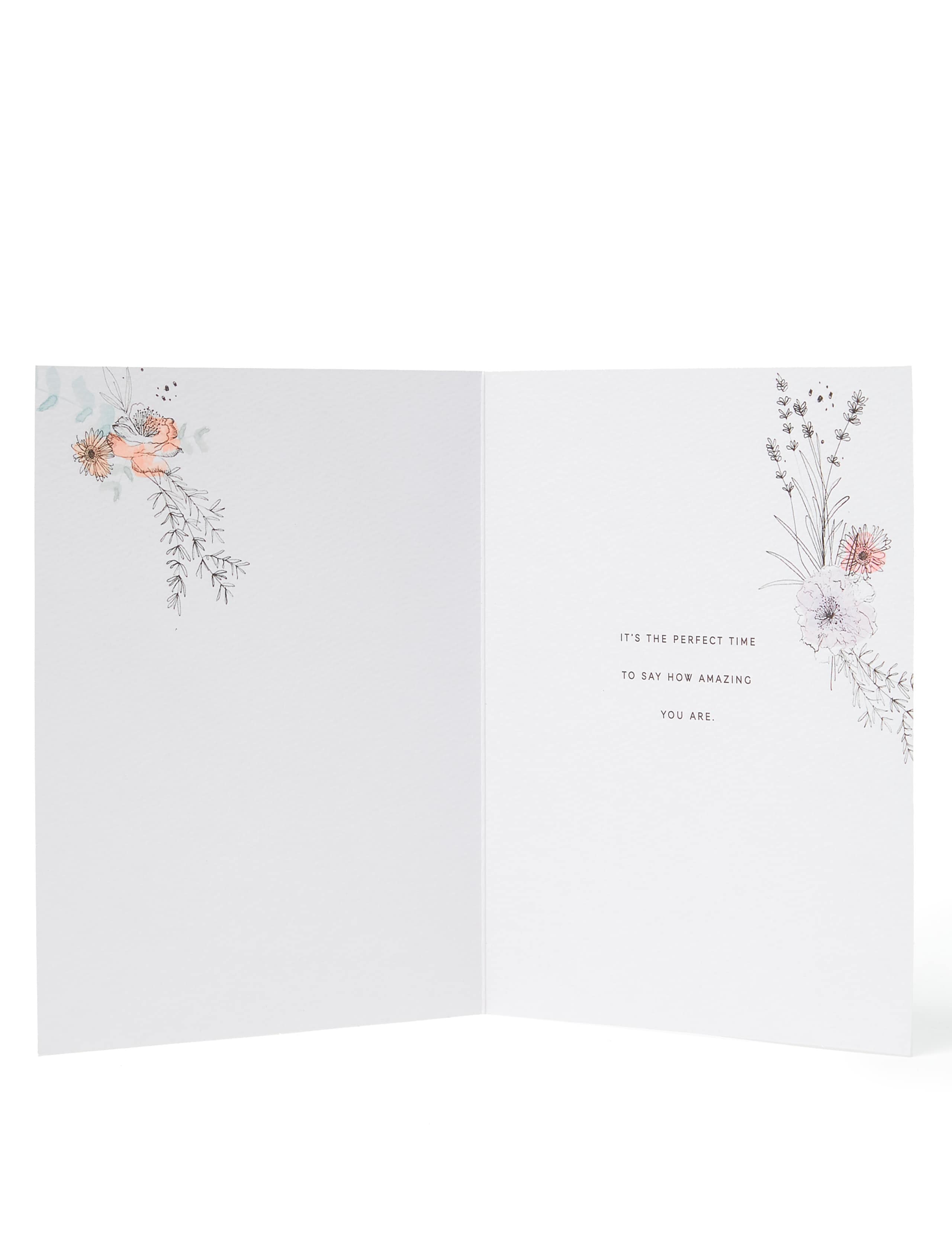 Elegant 3D Birthday Card for Mum 2 of 4